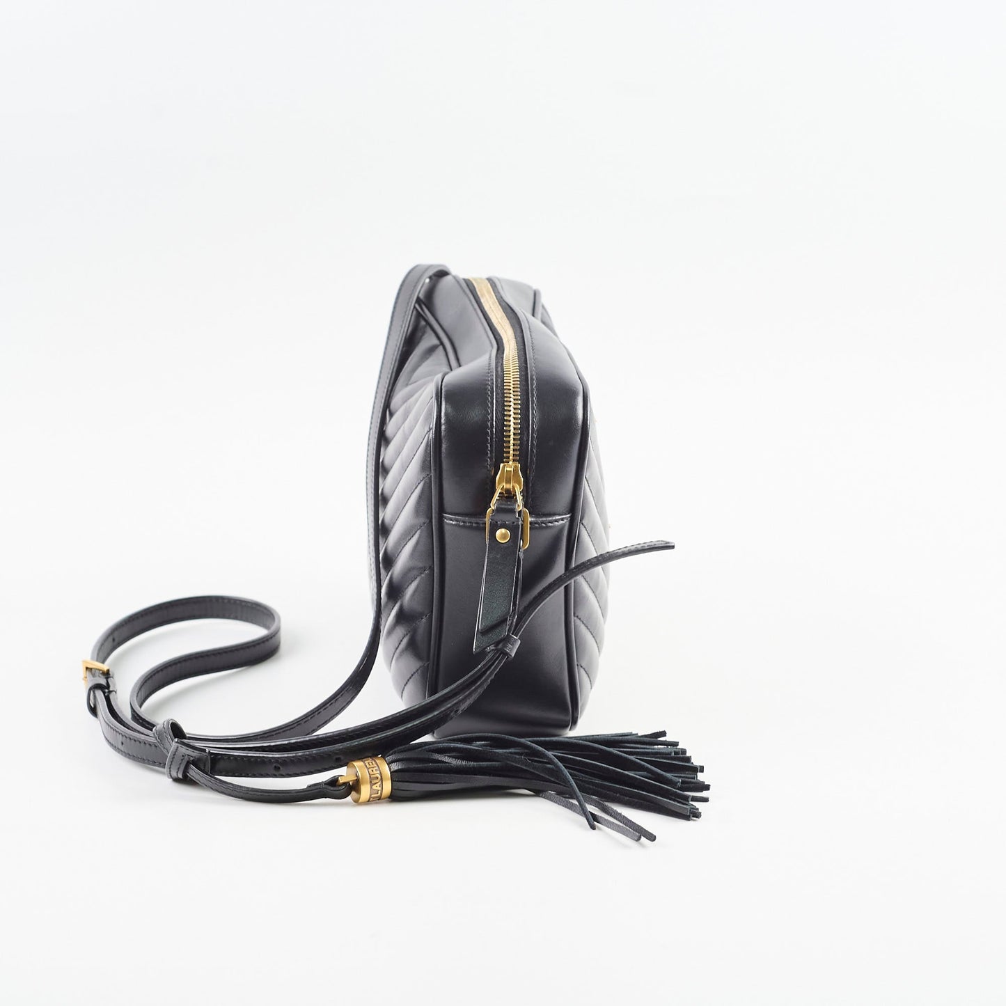 YSL Saint Laurent Lou Camera Bag Black Crossbody Bag Bag Black 1