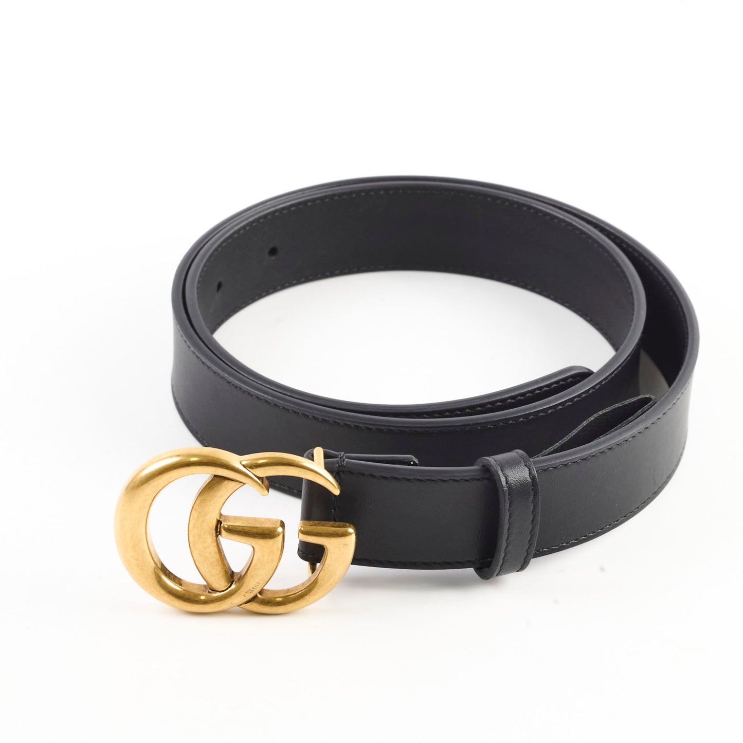 Gucci Marmont Belt Size Handbag Black Accessory Size 80