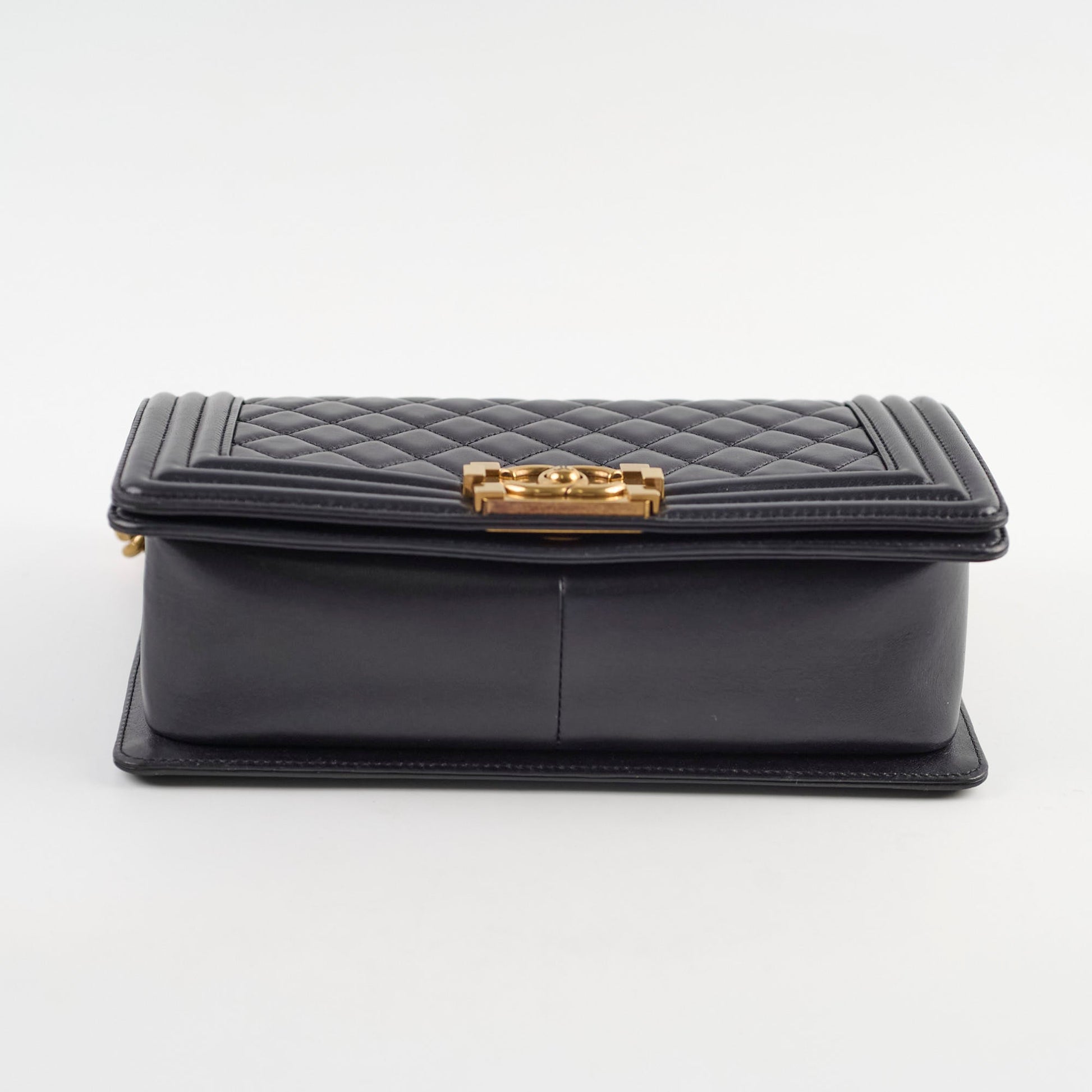 Chanel Boy Old Medium Lambskin Black