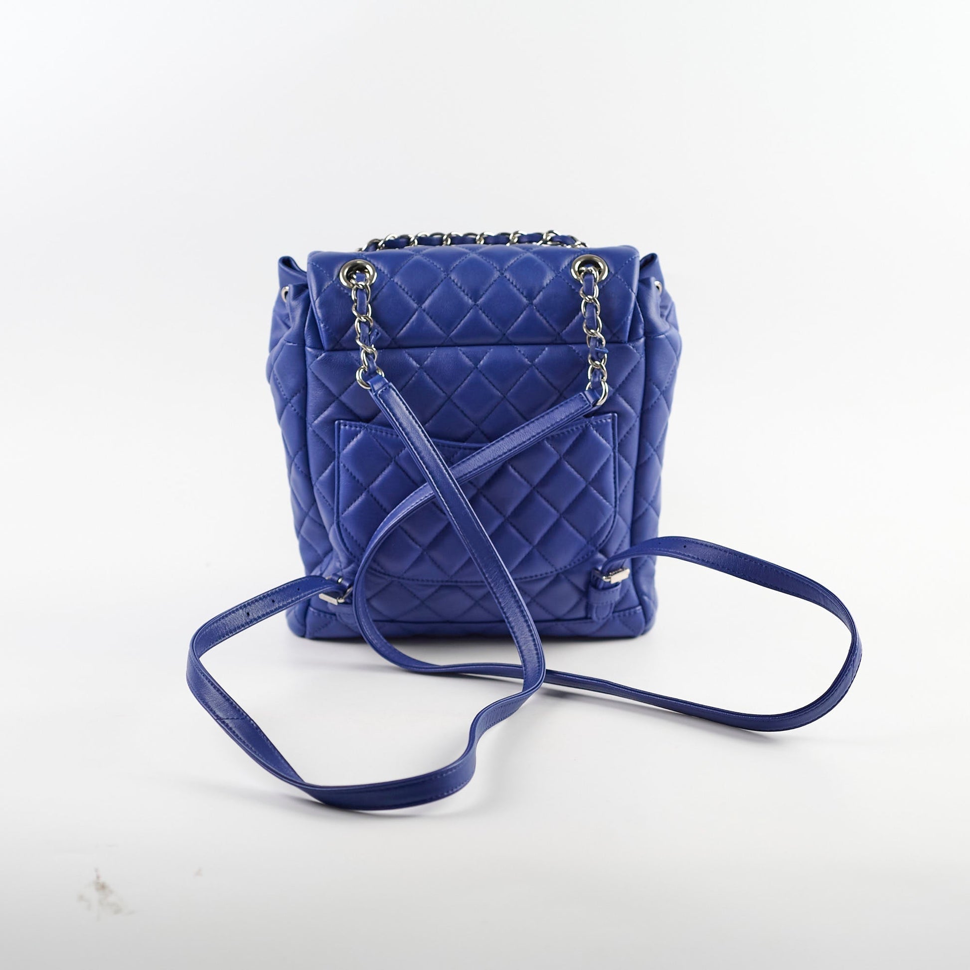 Chanel Backpack Royal Blue Lambskin (22 Series)