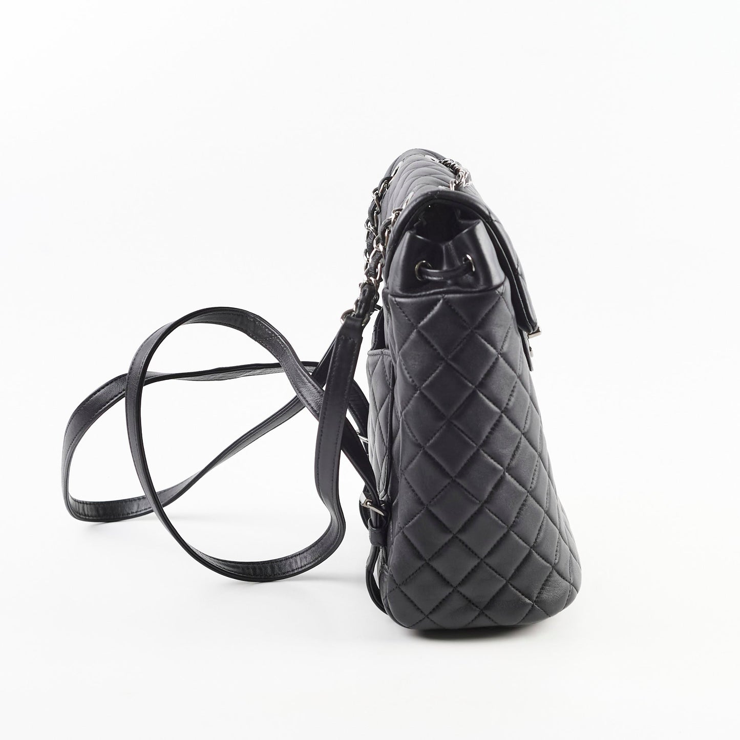 Chanel Lambskin Urban Spirit Backpack Black 23 Series