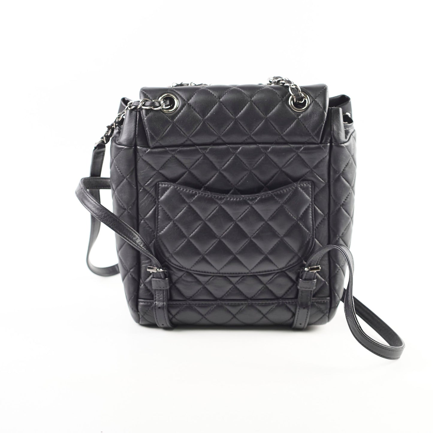 Chanel Lambskin Urban Spirit Backpack Black 23 Series