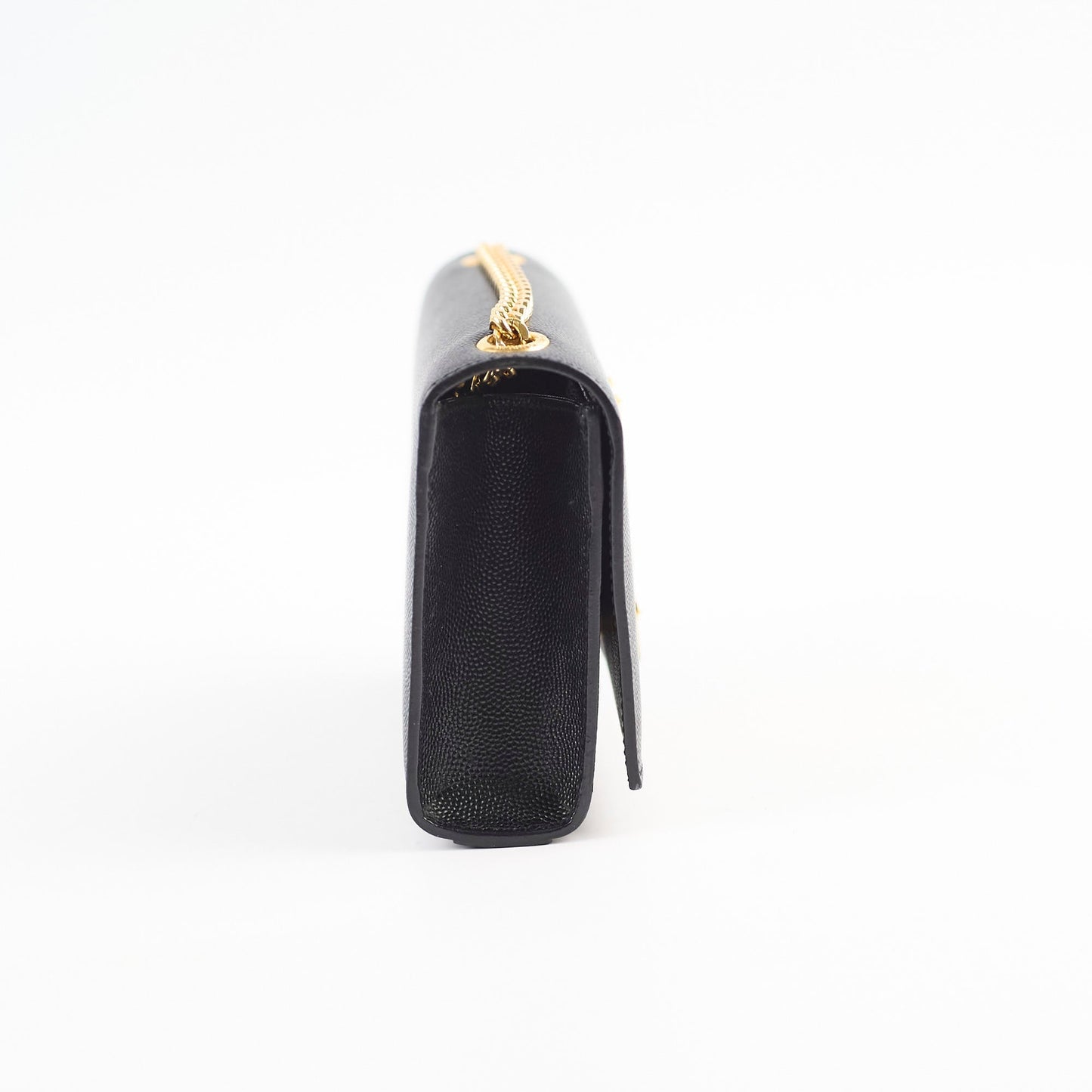 YSL Saint Laurent Kate Grain Crossbody Bag Black Small