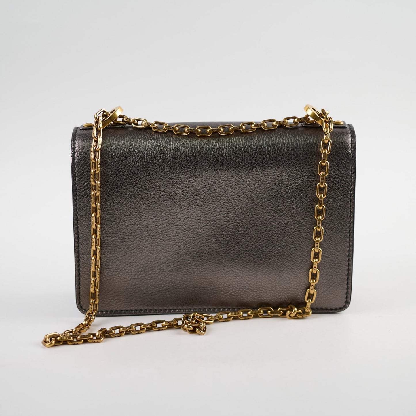 Dior Christian A Bag Metallic Flap Shoulder Bag