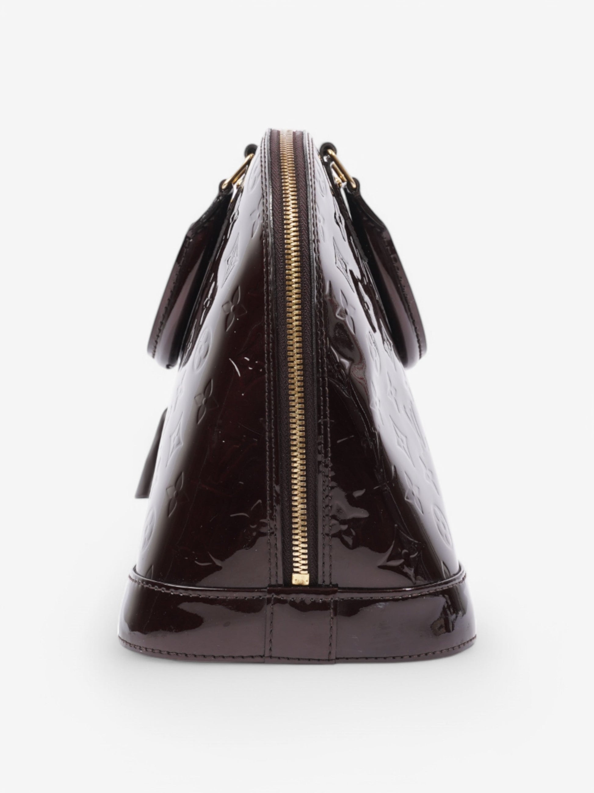 Louis Vuitton Alma Amarante PM Vernis Leather Handbag