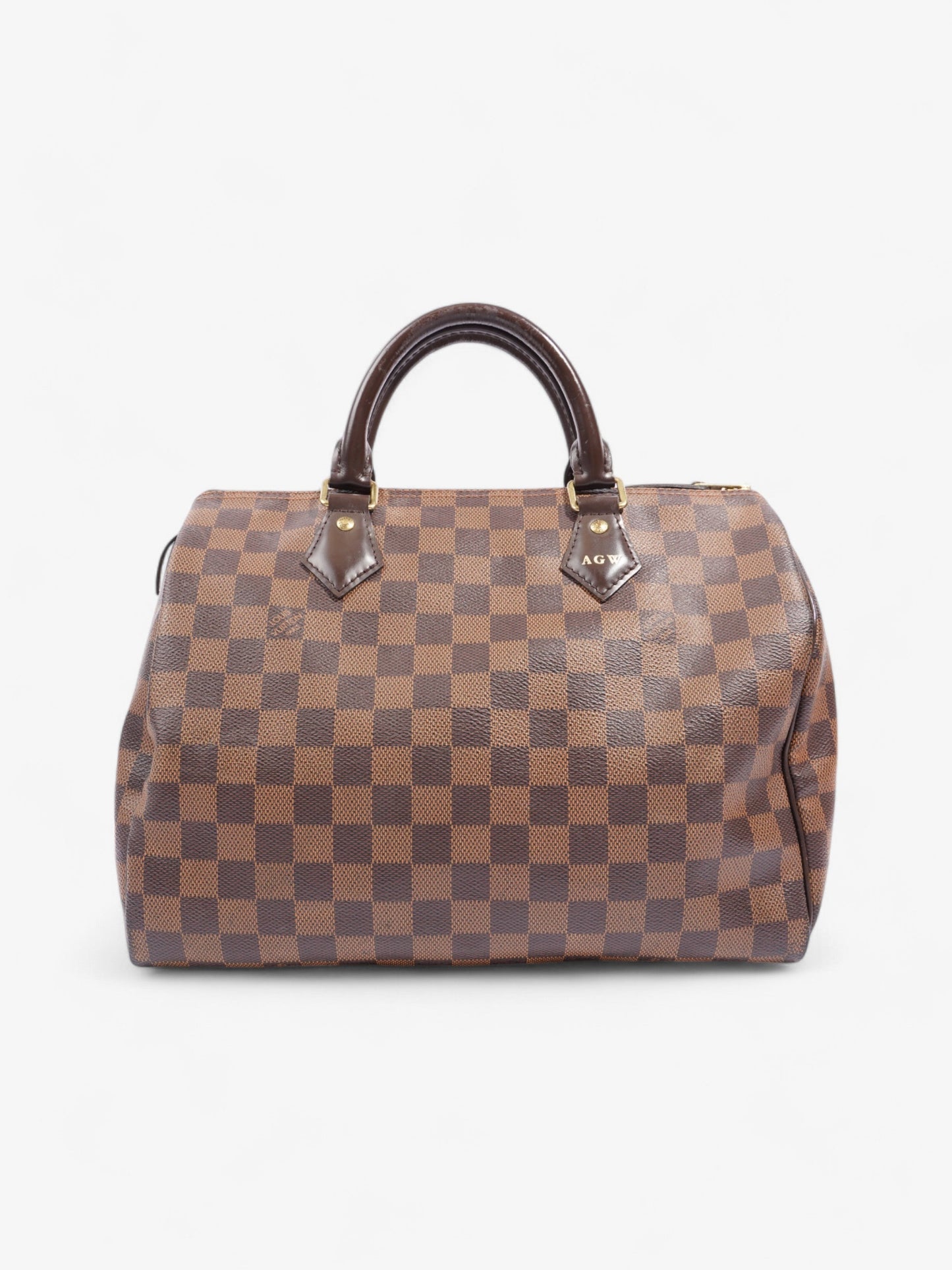 Louis Vuitton Speedy Ebene Coated 35 Canvas Coated Canvas Damier Apparel