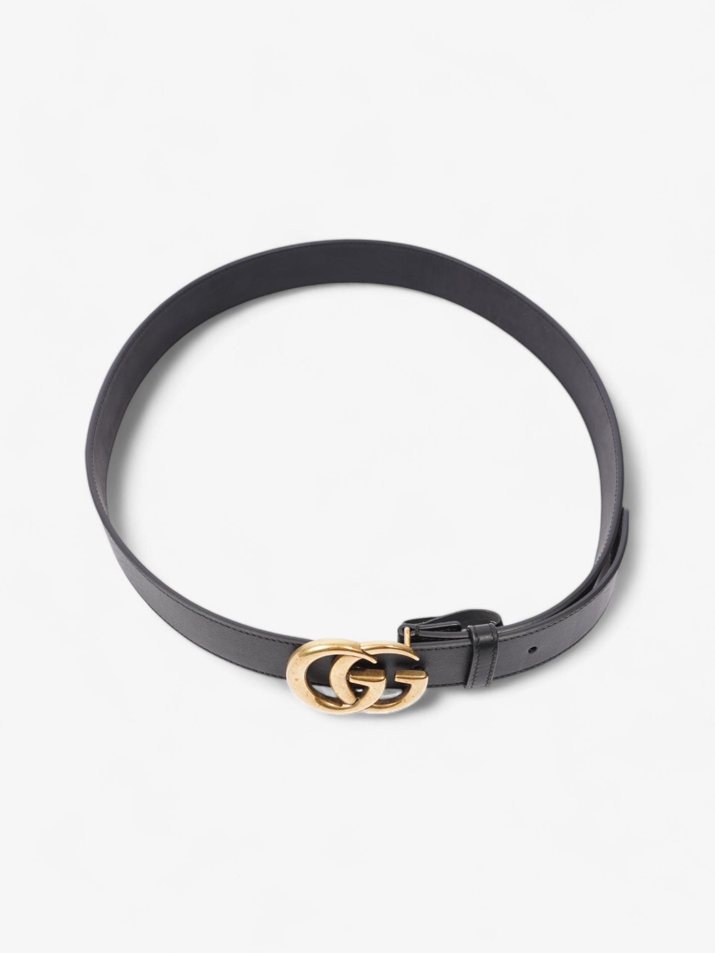 Gucci Marmont Belt Handbag Leather Black Accessory 18