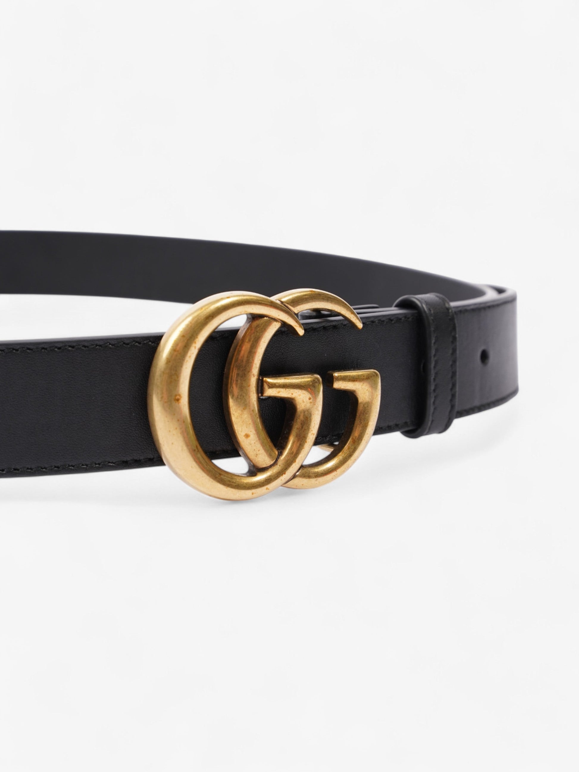 Gucci Marmont Belt Handbag Leather Black Accessory 18