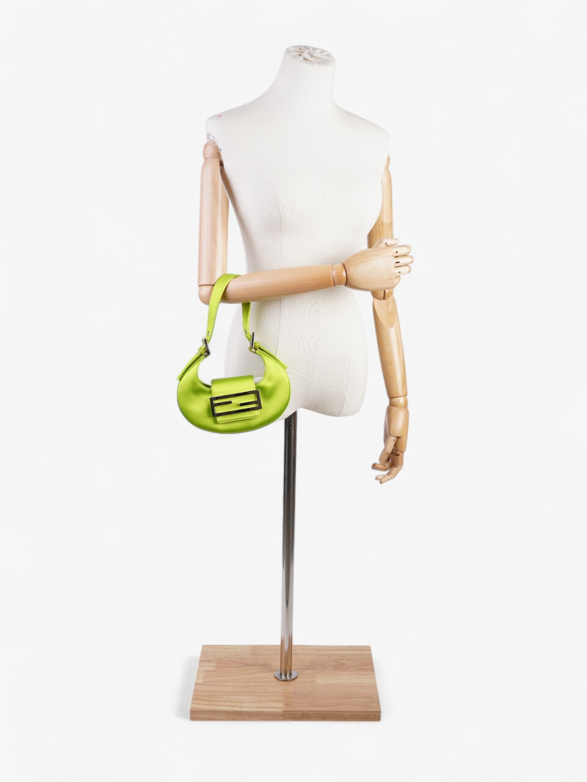 Fendi Cookie Bag Wasabi Fabric Mini Travel Bag