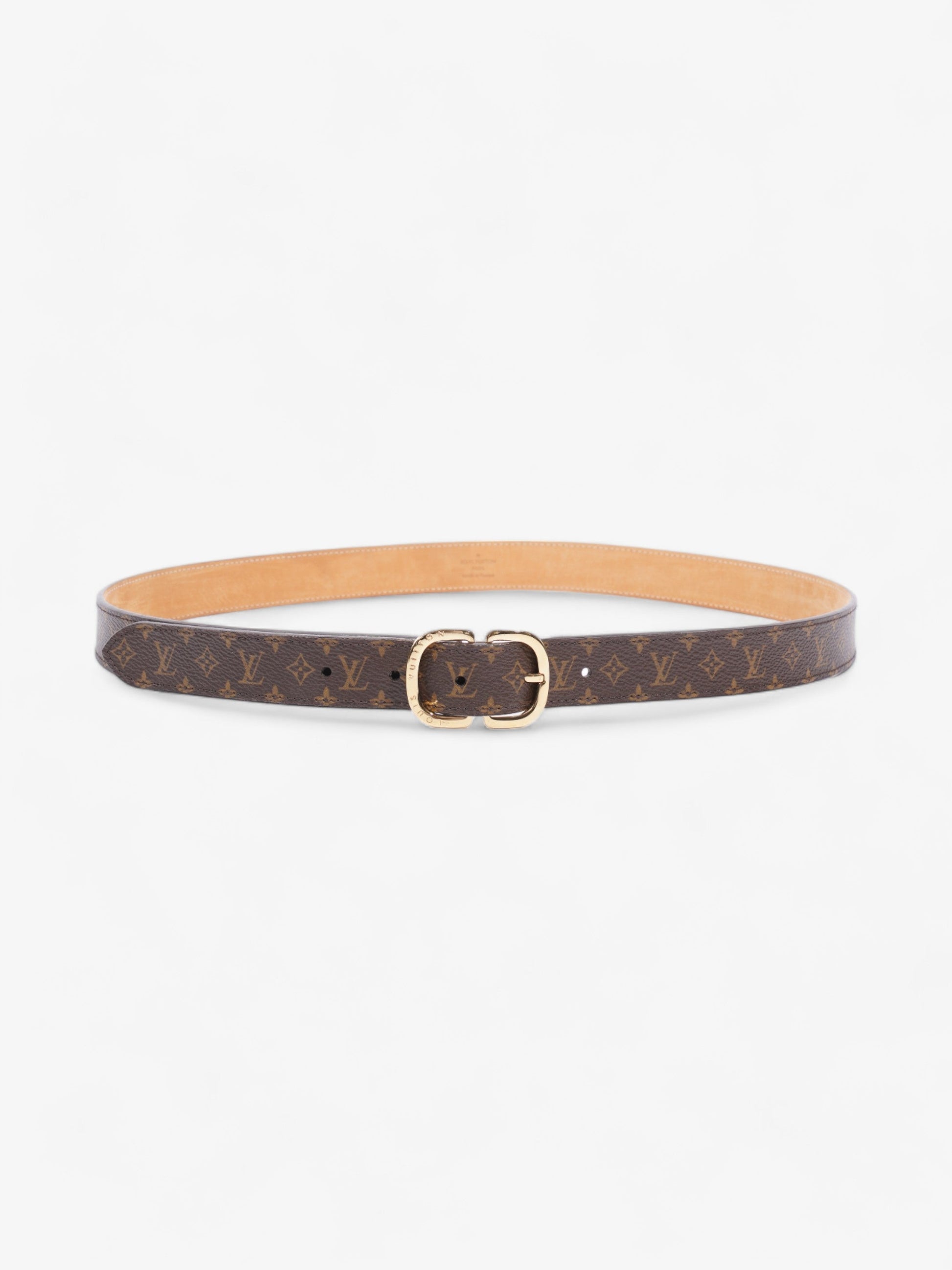 Louis Vuitton Buckle Belt 90cm 36" Monogram Canvas