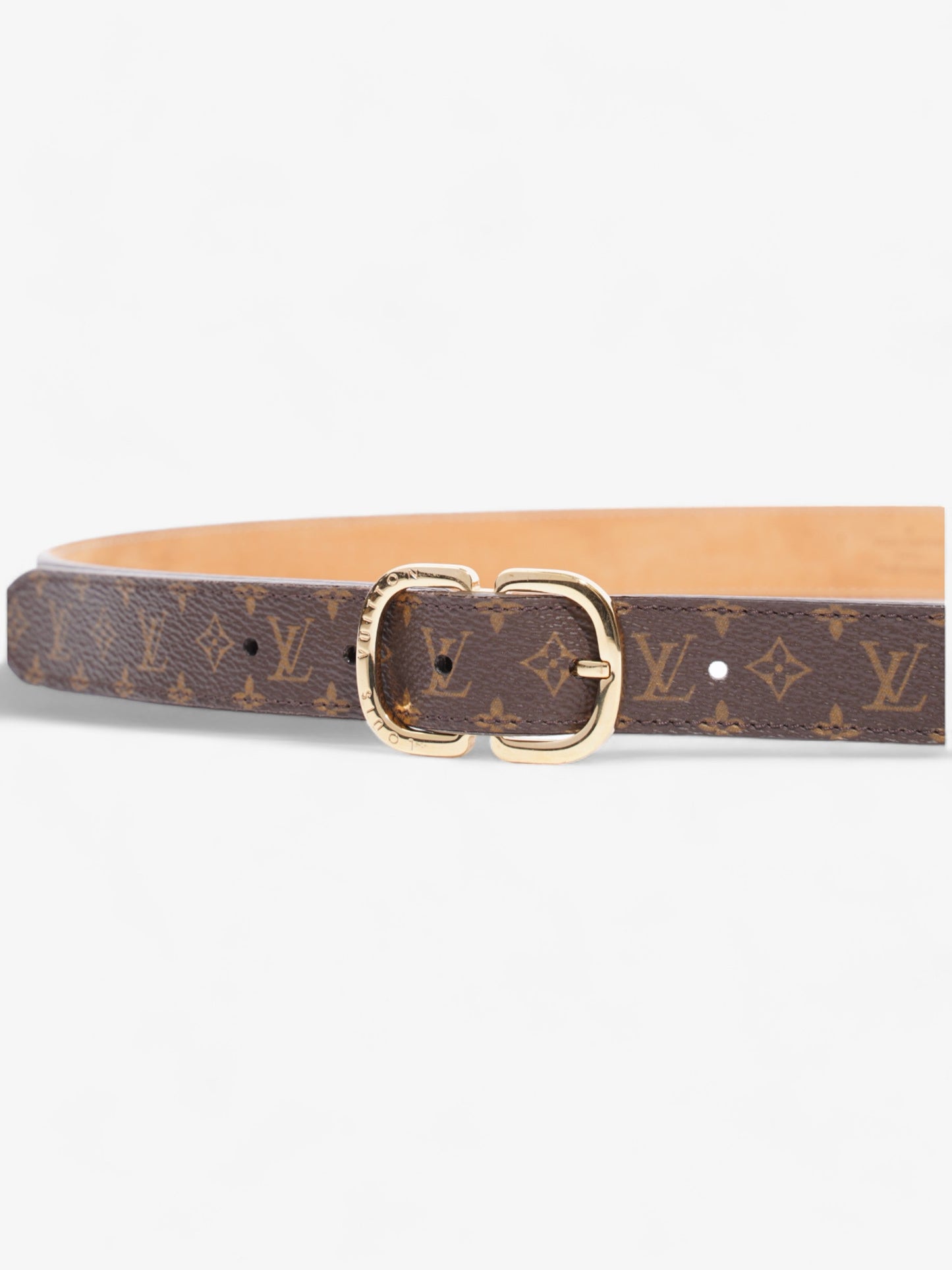 Louis Vuitton Buckle Belt 90cm 36" Monogram Canvas