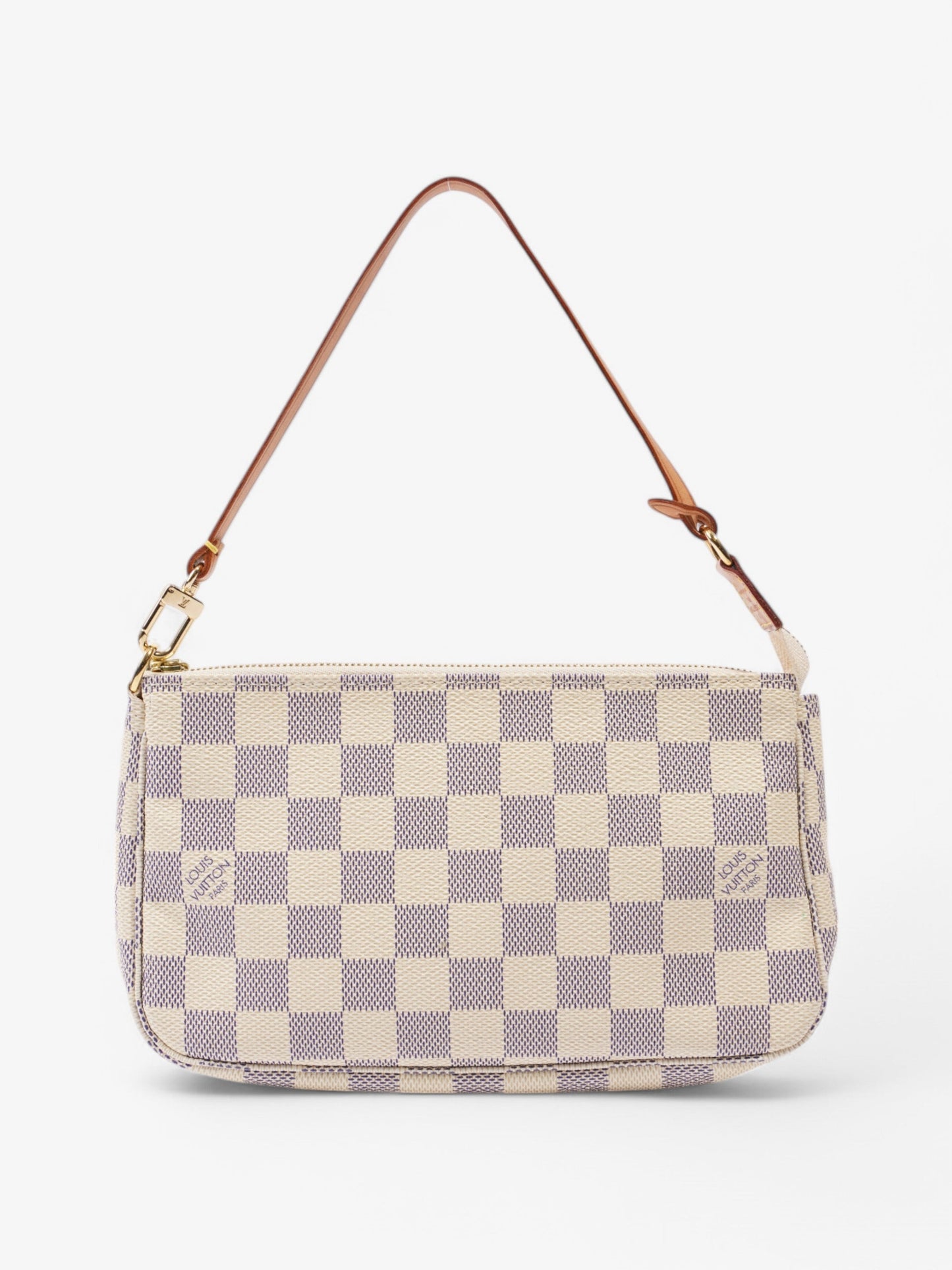 Louis Vuitton Pochette Accessoires Ebene Coated Damier Canvas Coated Canvas Apparel Canvas 6