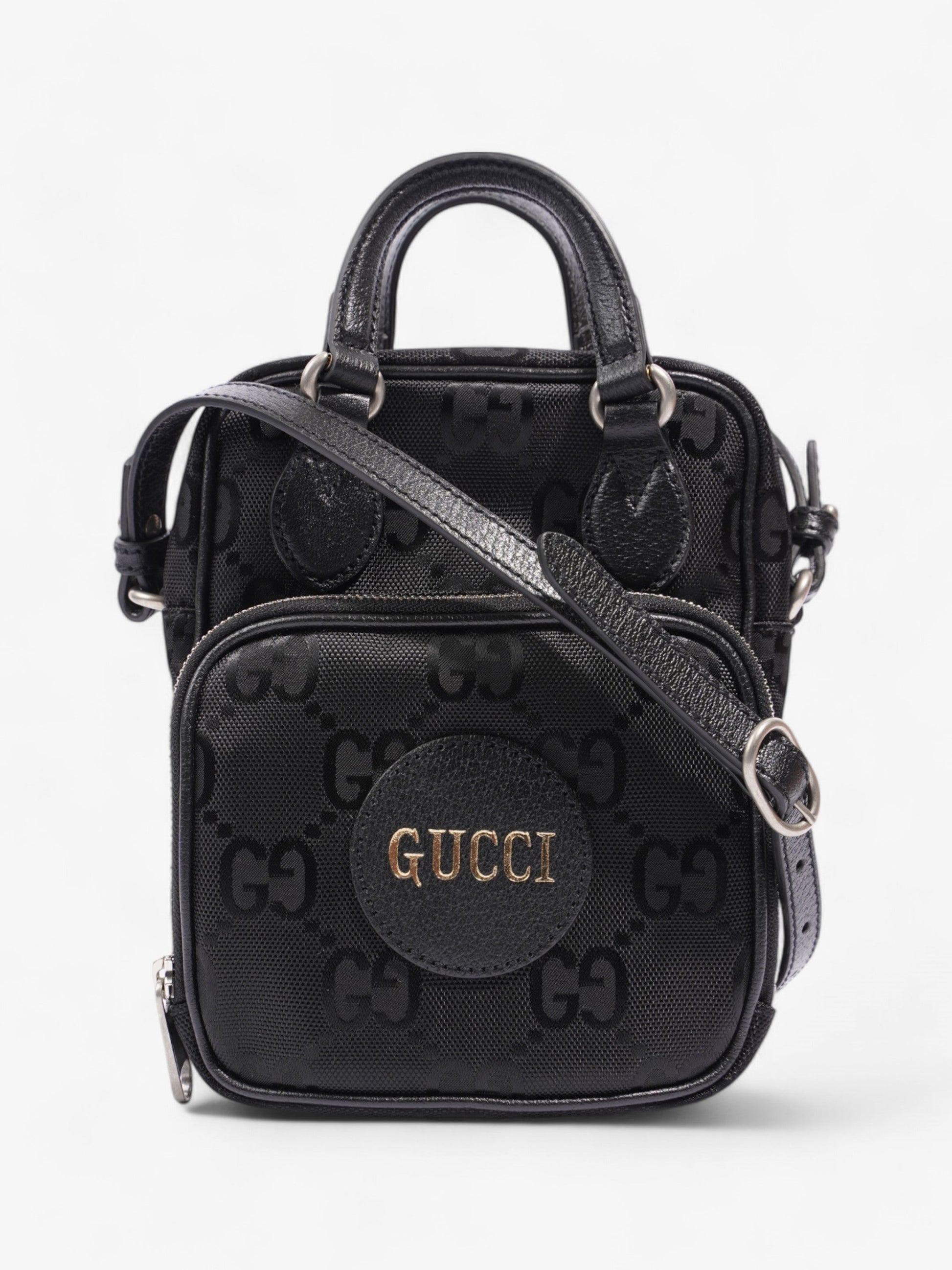 Gucci Off The Grid Messenger Bag Canvas Black Travel Bag Canvas 1