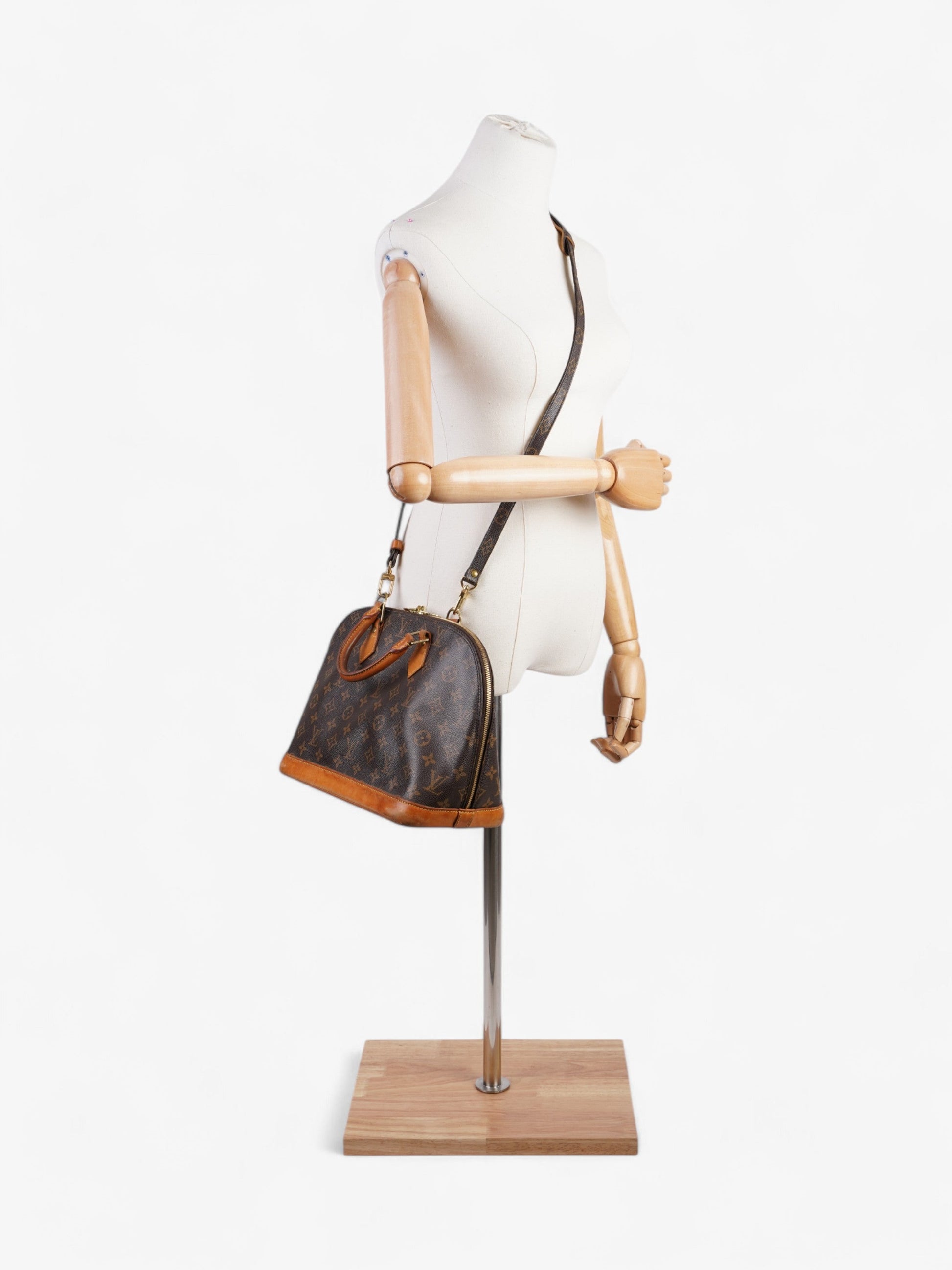Louis Vuitton Alma Coated PM Monogram Canvas Coated Canvas Apparel Pm 36