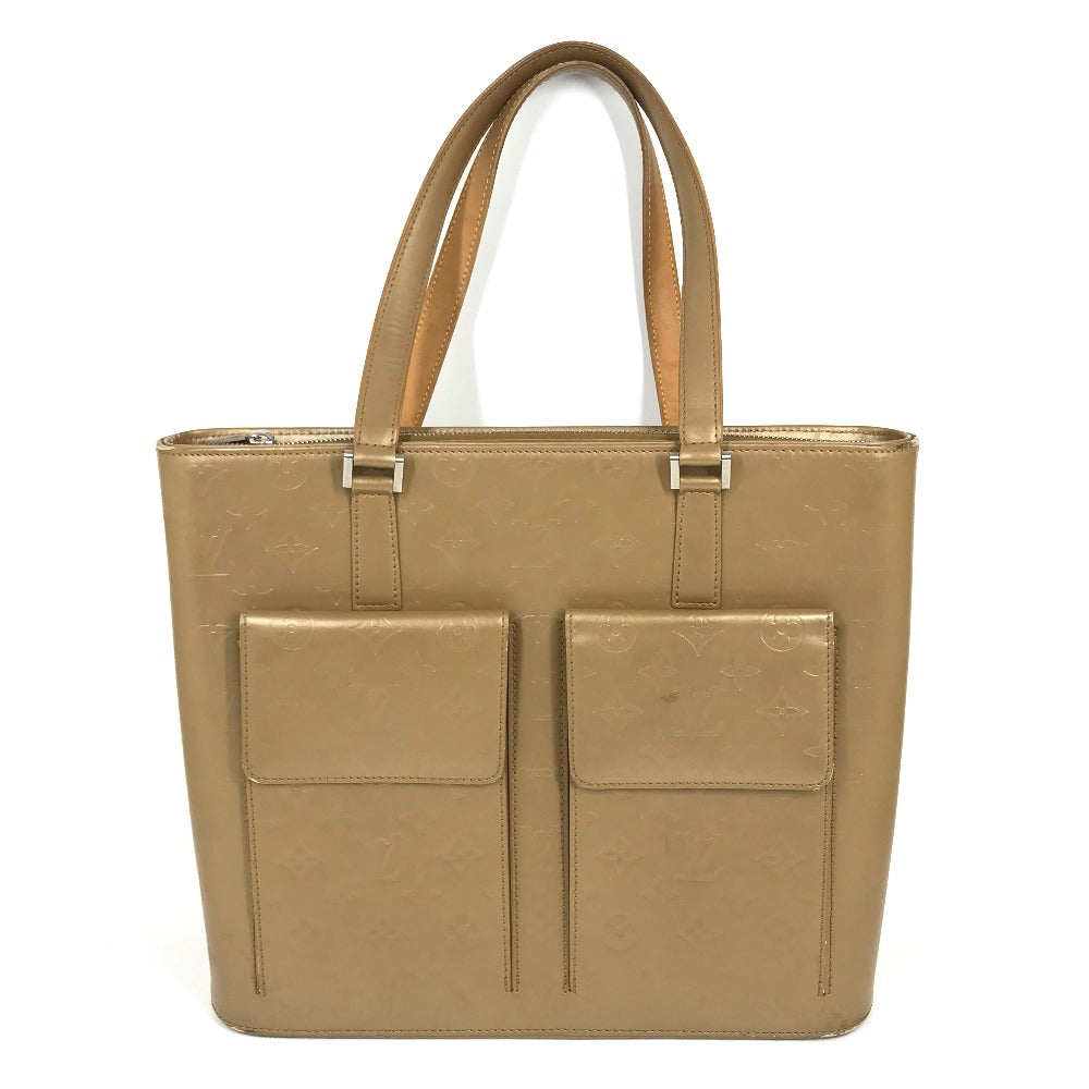 Louis Vuitton M55107 mat Willwood Monogram Leather Beige Tote Bag