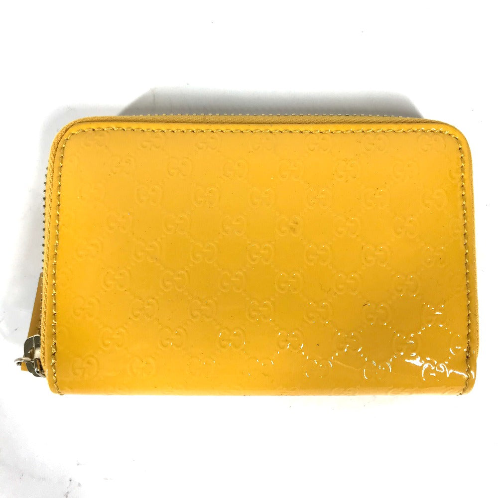 Gucci Coin enamel yellow Sima line Travel Bag