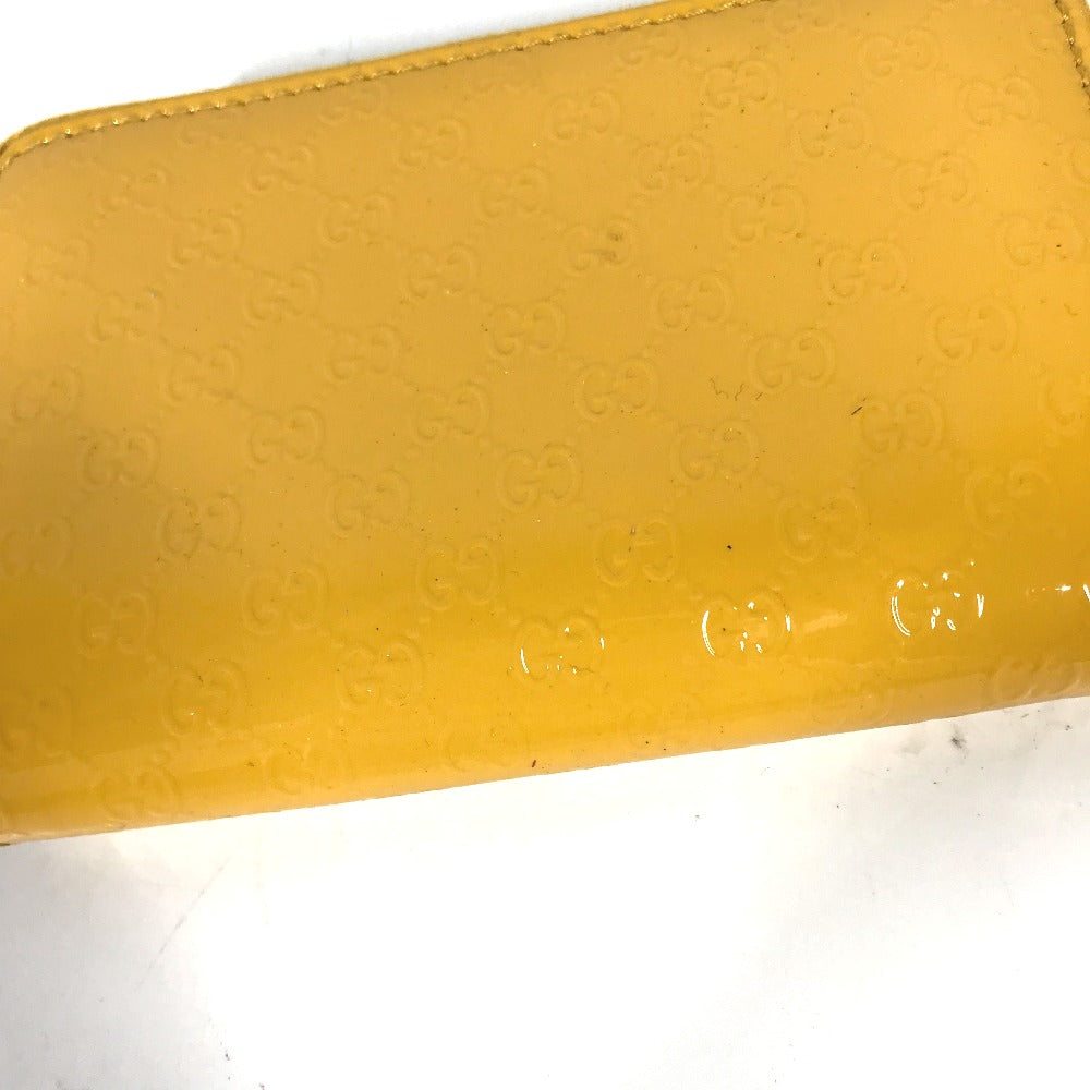 Gucci Coin enamel yellow Sima line Travel Bag