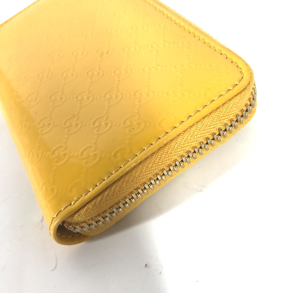 Gucci Coin enamel yellow Sima line Travel Bag