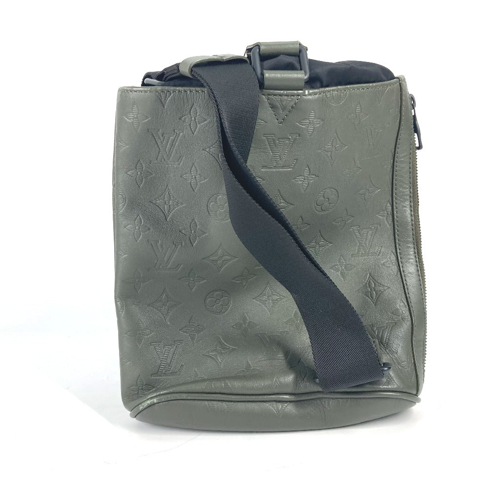 Louis Vuitton M44634 shadow Chalk sling Monogram Leather Khaki Crossbody Bag
