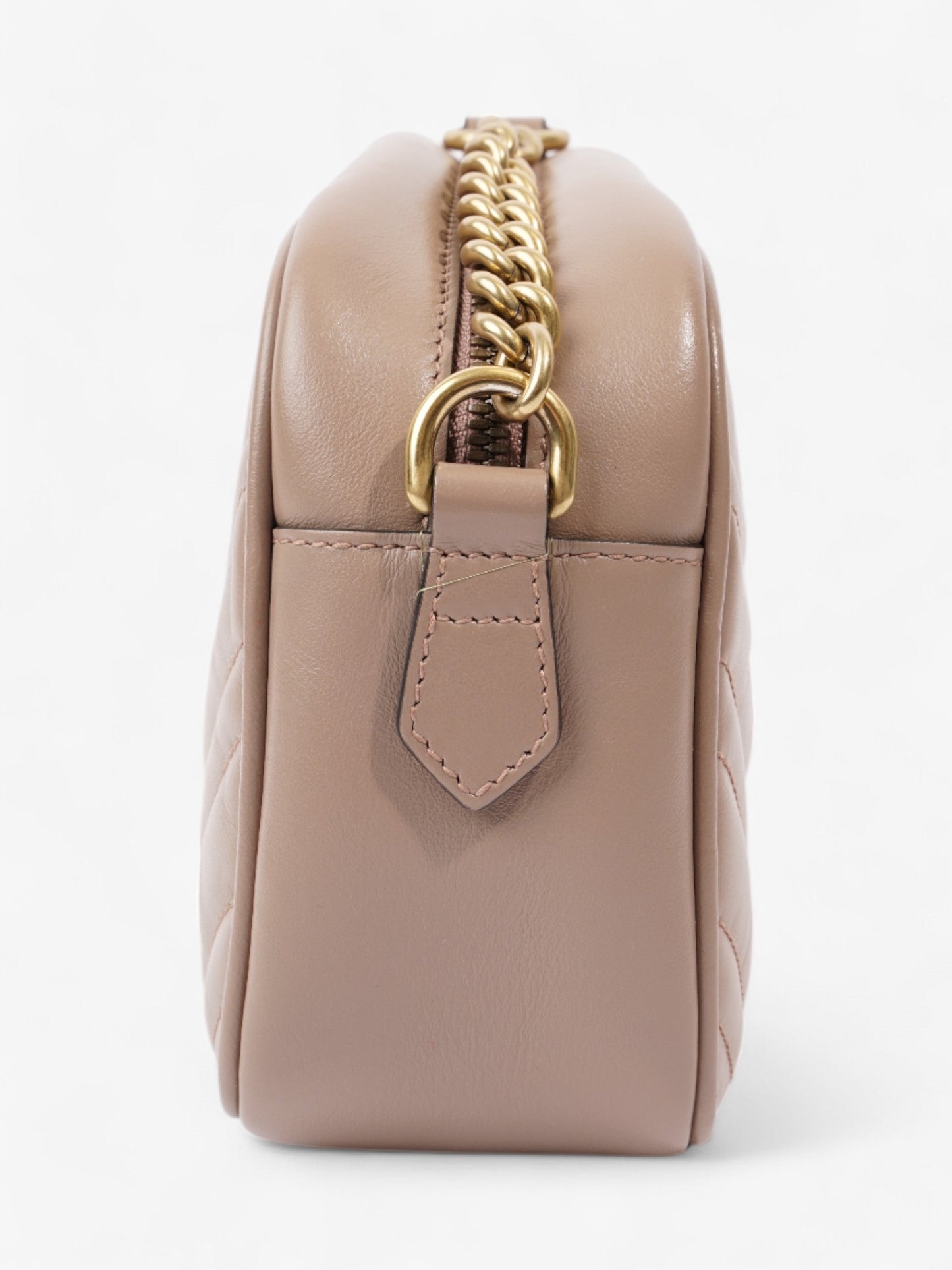 Gucci Marmont Dusty Small Crossbody Bag Leather Matelasse Small 2