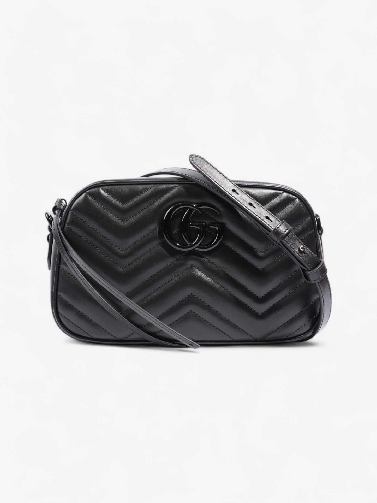 Gucci Marmont Small Crossbody Bag Leather Matelasse 16