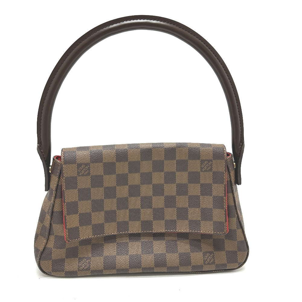 Louis Vuitton N51158 Damier Looping Canvas Brown Mini Tote Bag