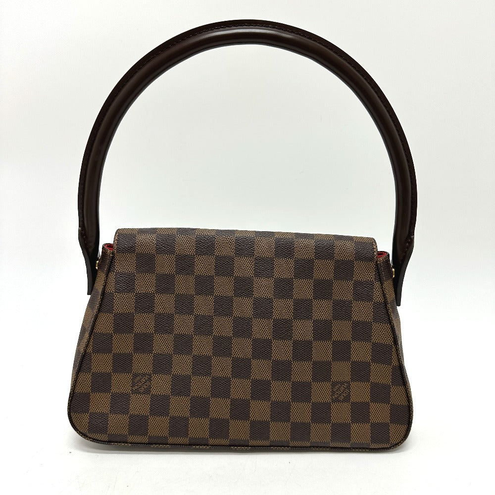 Louis Vuitton N51158 Damier Looping Canvas Brown Mini Tote Bag