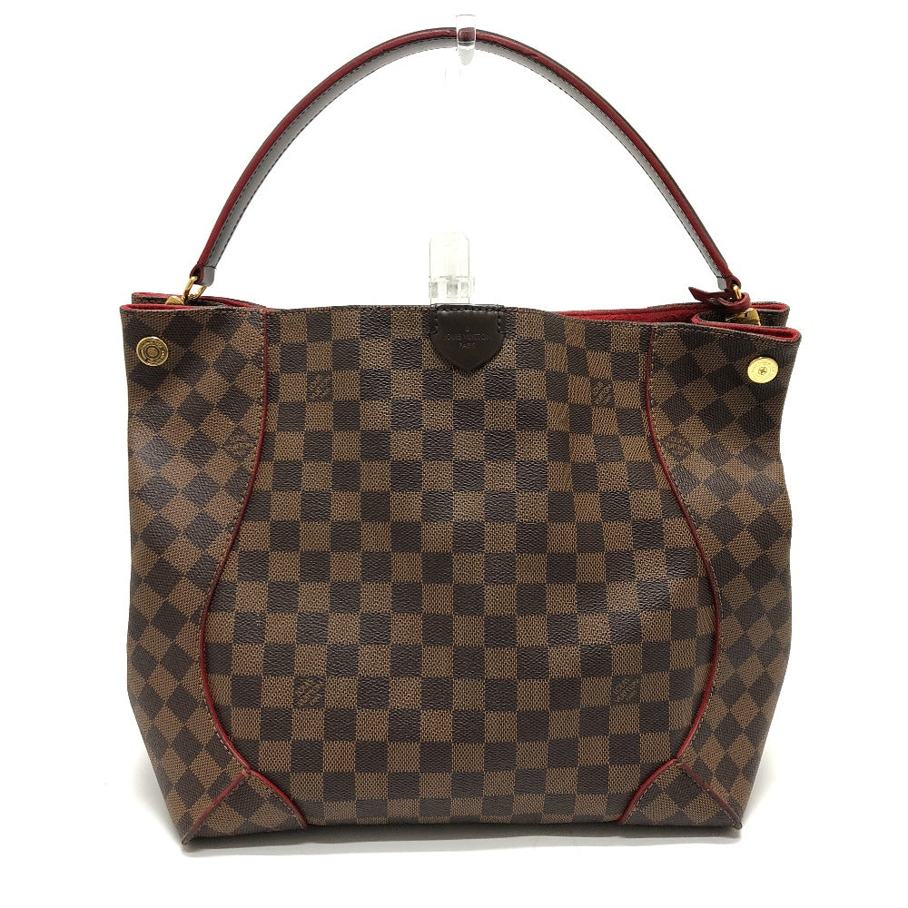 Louis Vuitton N41556 Damier Kaisa Canvas Brown Shoulder Bag
