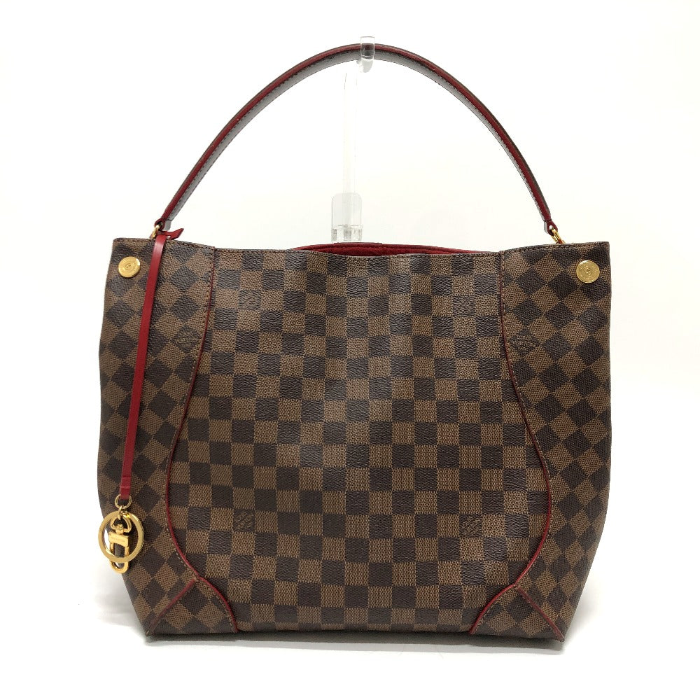 Louis Vuitton N41556 Damier Kaisa Canvas Brown Shoulder Bag