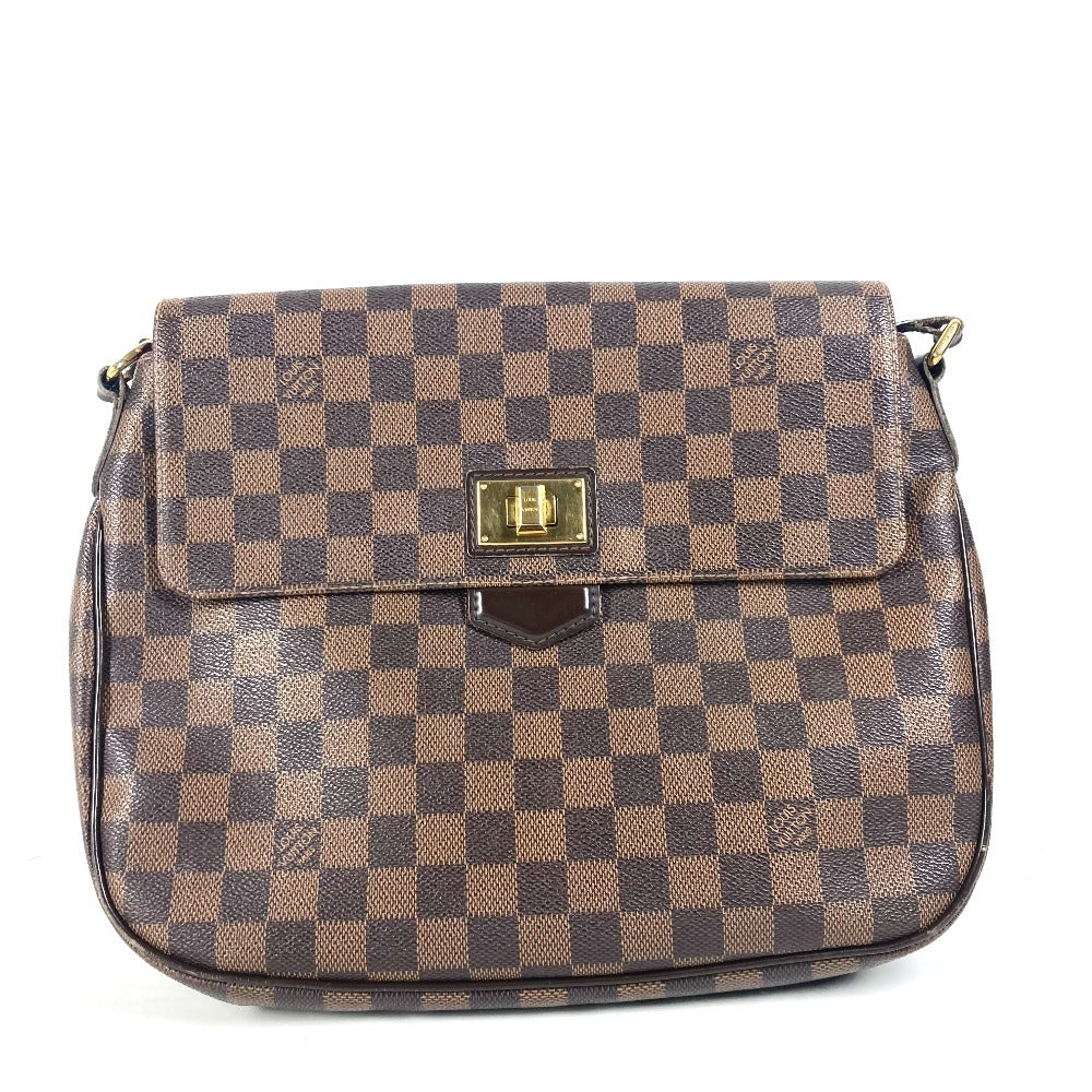 Louis Vuitton N41178 Damier Buzaslowsbury Canvas Brown Shoulder Bag