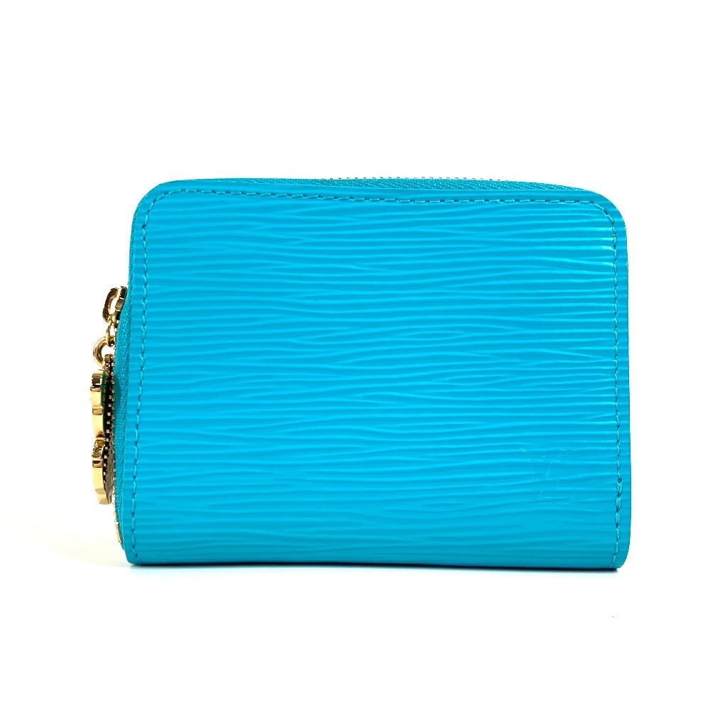 Louis Vuitton Coin M14145 Epi LVxTM Takashi Leather Blue Handbag