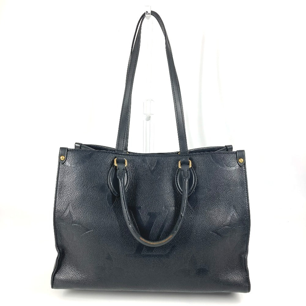Louis Vuitton M45595 Ann Platt Ann Platt Monogram Leather Black Tote Bag