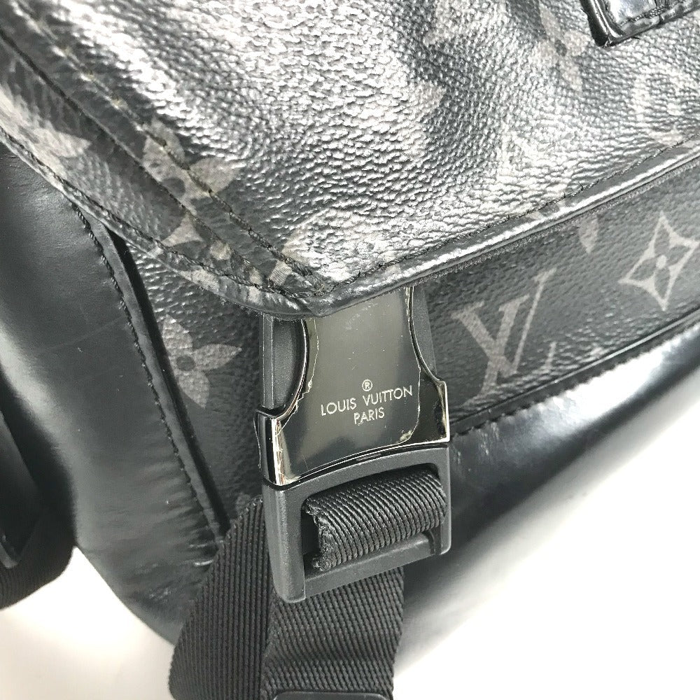 Louis Vuitton M40511 Eclipse Messenger · Monogram Canvas Black Crossbody Bag