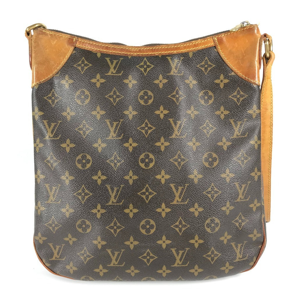 Louis Vuitton M56390 Odeon PM Monogram Canvas Brown Shoulder Bag Ks 36