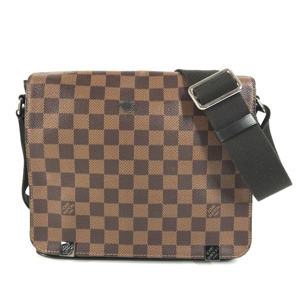 Louis Vuitton N41031 Damier District NM Canvas Brown Shoulder Bag