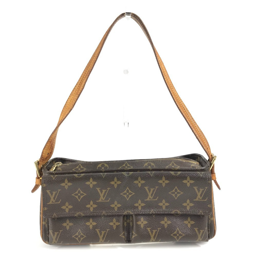 Louis Vuitton M51164 Viva Cite MM Viva Monogram Canvas Brown Shoulder Bag
