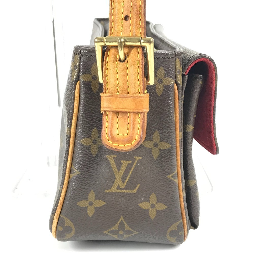 Louis Vuitton M51164 Viva Cite MM Viva Monogram Canvas Brown Shoulder Bag