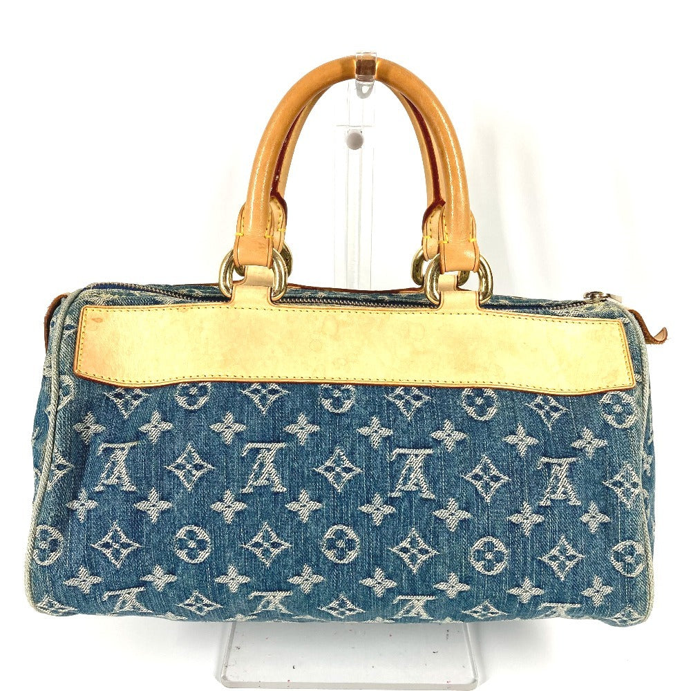 Louis Vuitton M95019 Neo speedy Monogram Canvas Denim Blue Handbag