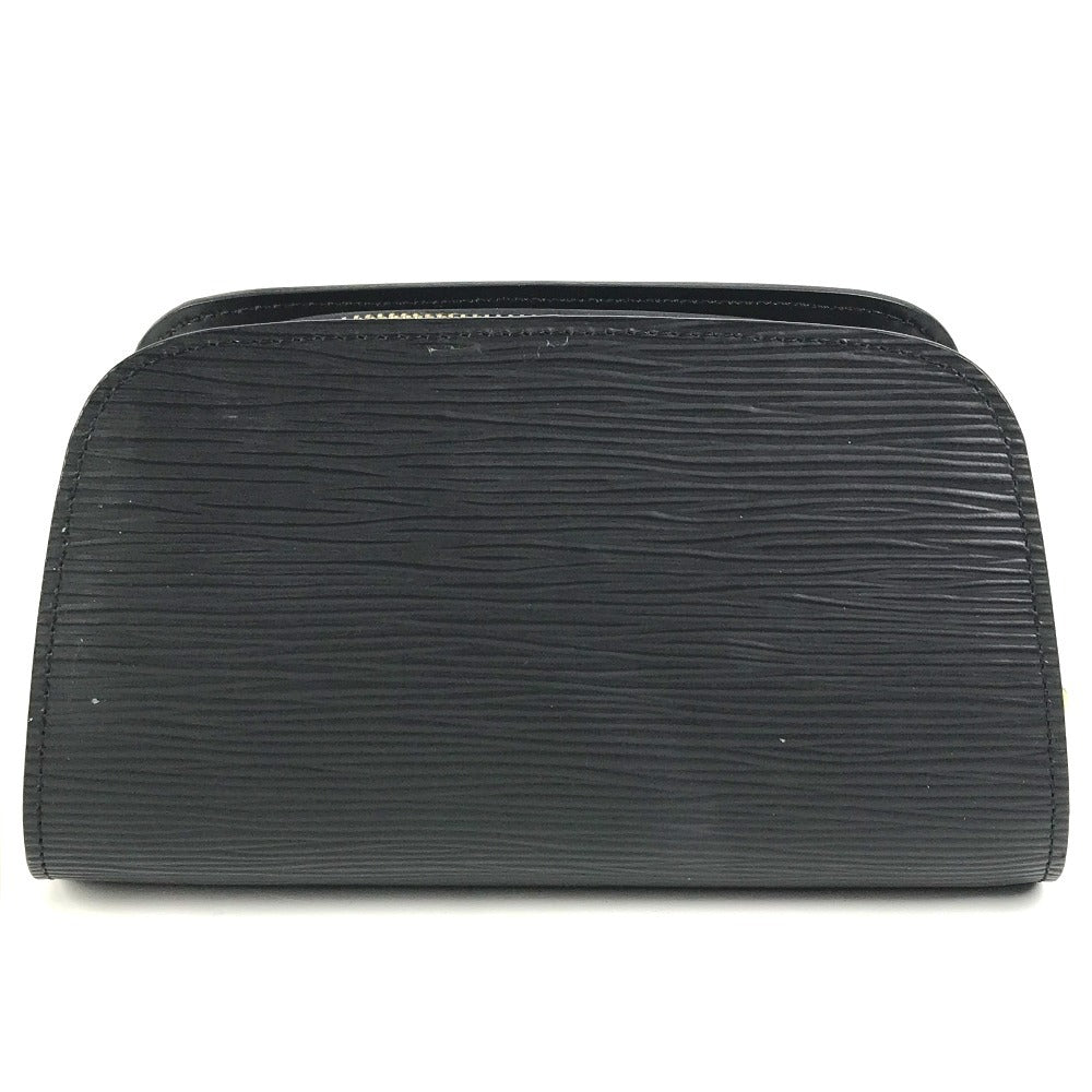 Louis Vuitton Cosmetics Pouch M48442 Epi Leather Black Handbag