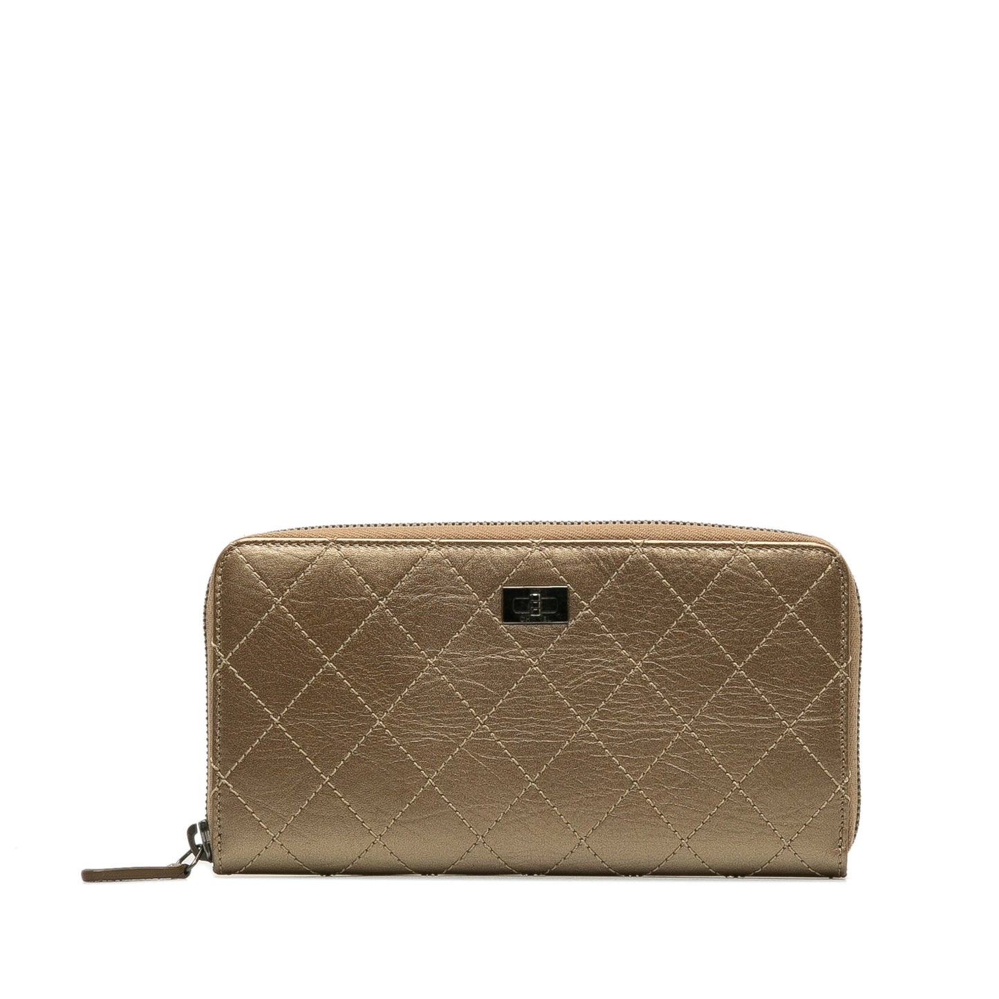 CHANEL Reissue 2.55 Zip Around Wallet Long Wallets