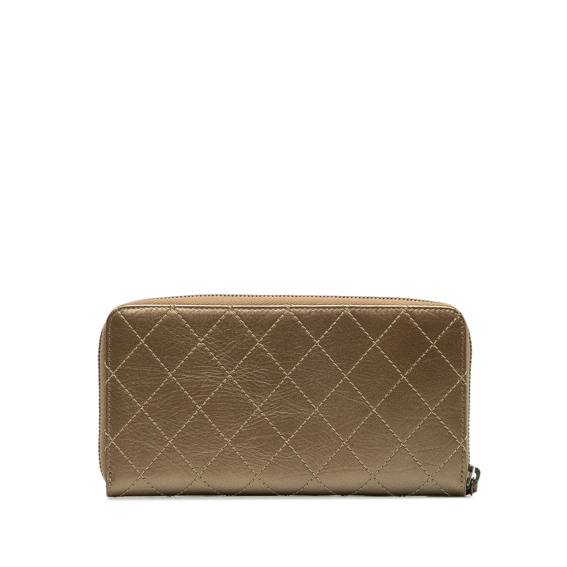 CHANEL Reissue 2.55 Zip Around Wallet Long Wallets