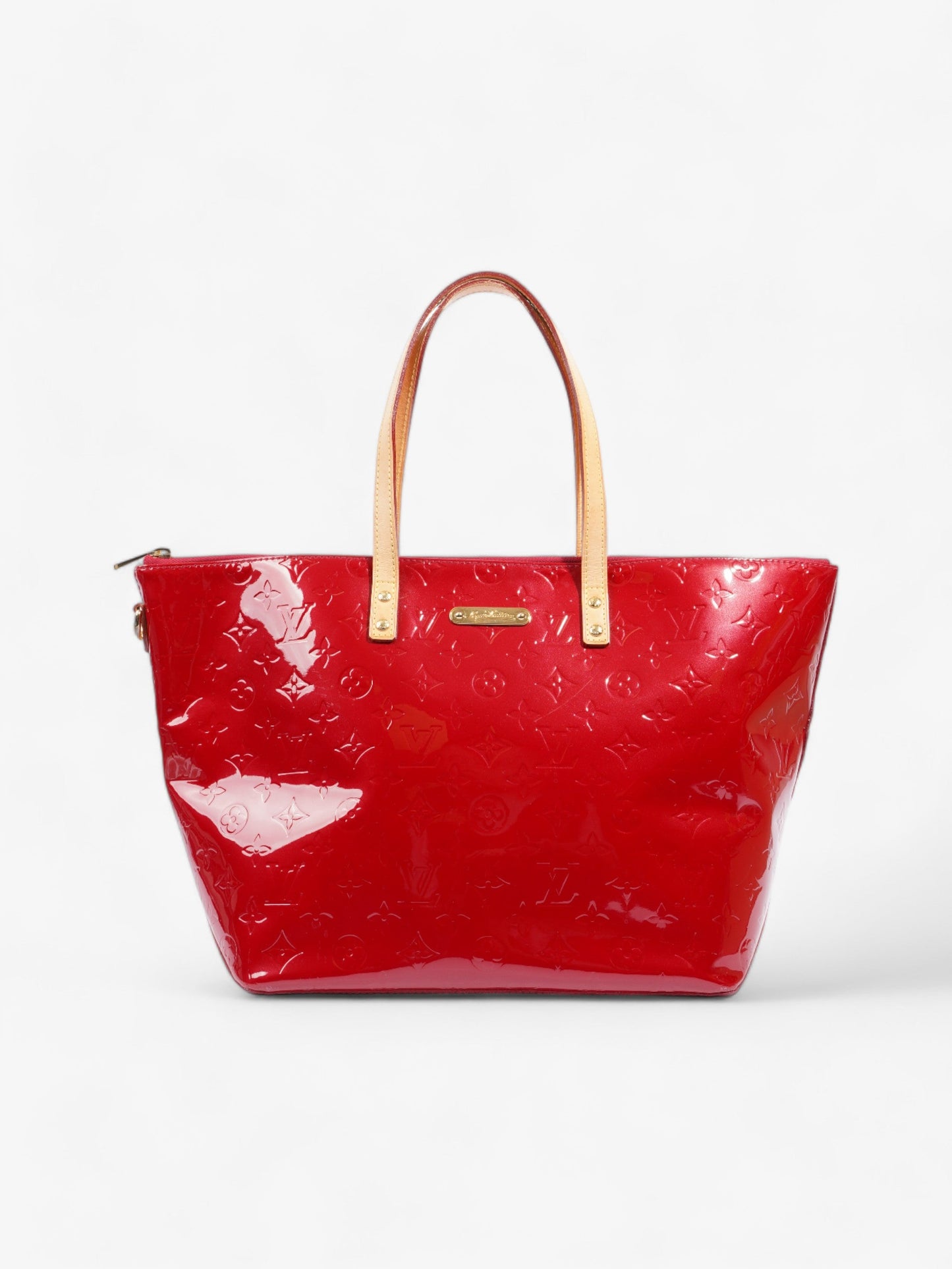 Louis Vuitton Bellevue GM Patent Leather Red Handbag