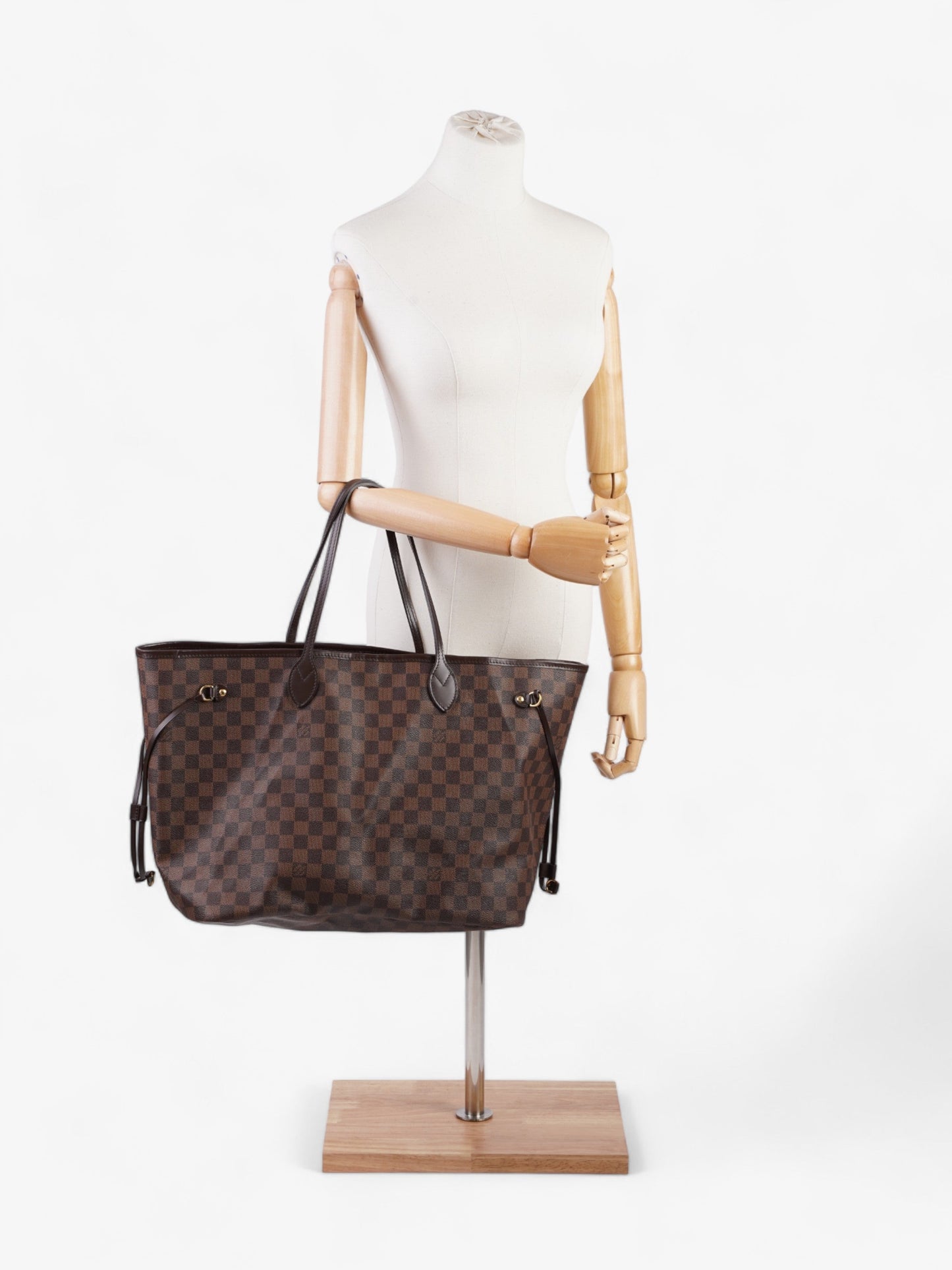 Louis Vuitton Neverfull Ebene Coated GM Damier Canvas Coated Canvas Apparel Gm 1