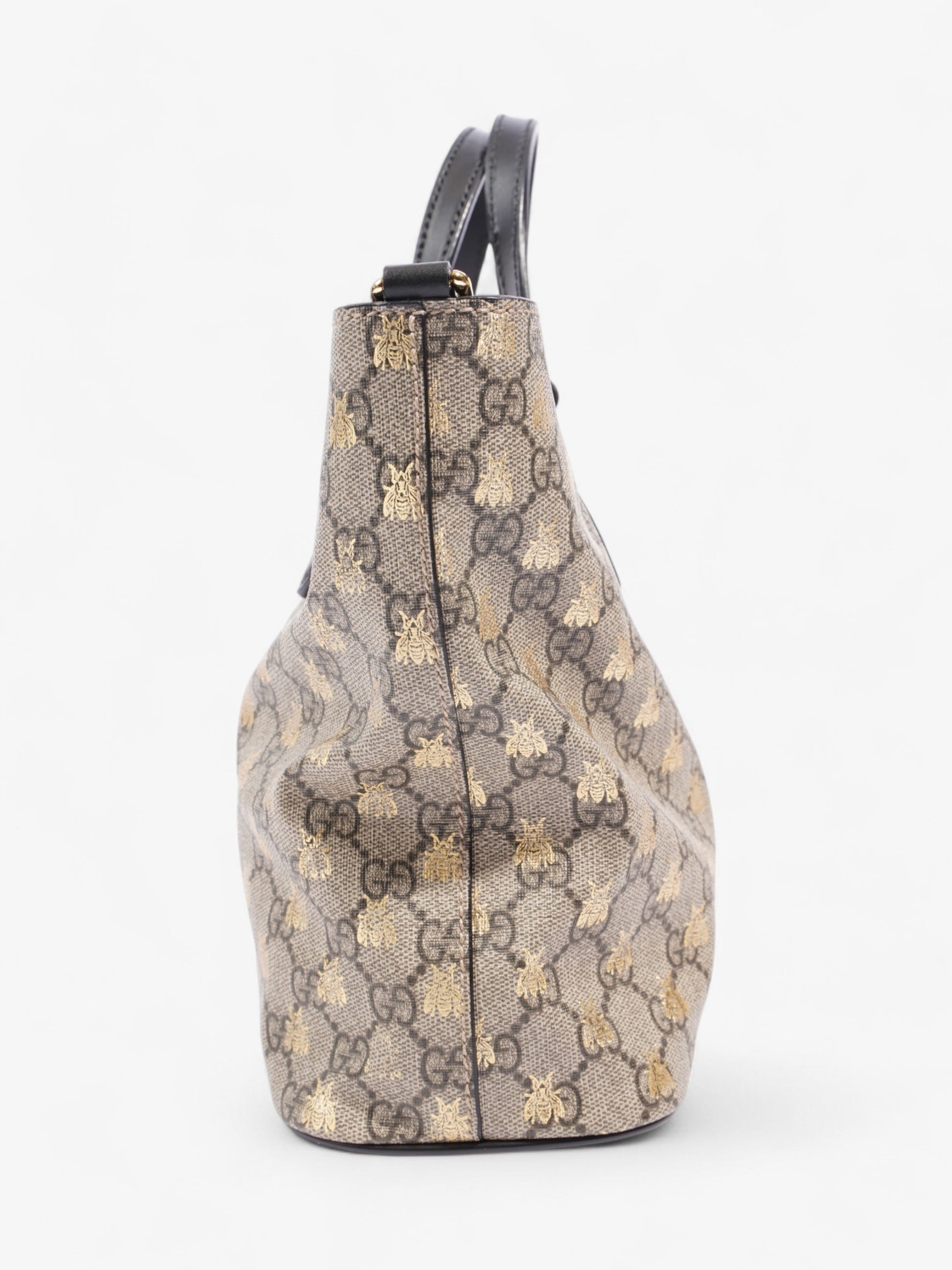 Gucci Bee Tote Supreme Coated Canvas Small Tote Bag