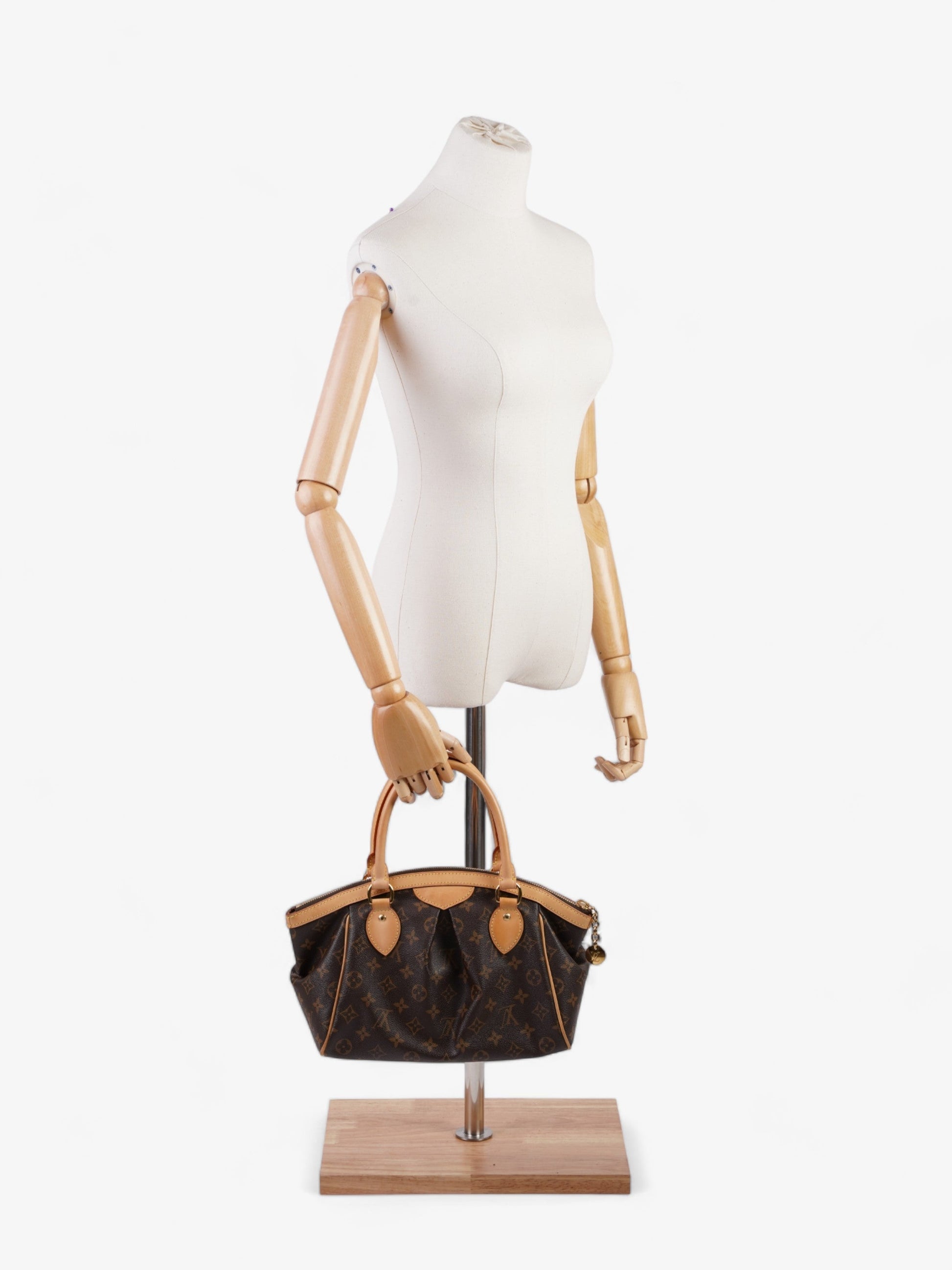 Louis Vuitton Tivoli Coated Monogram PM Canvas Coated Canvas Apparel Coated Canvas