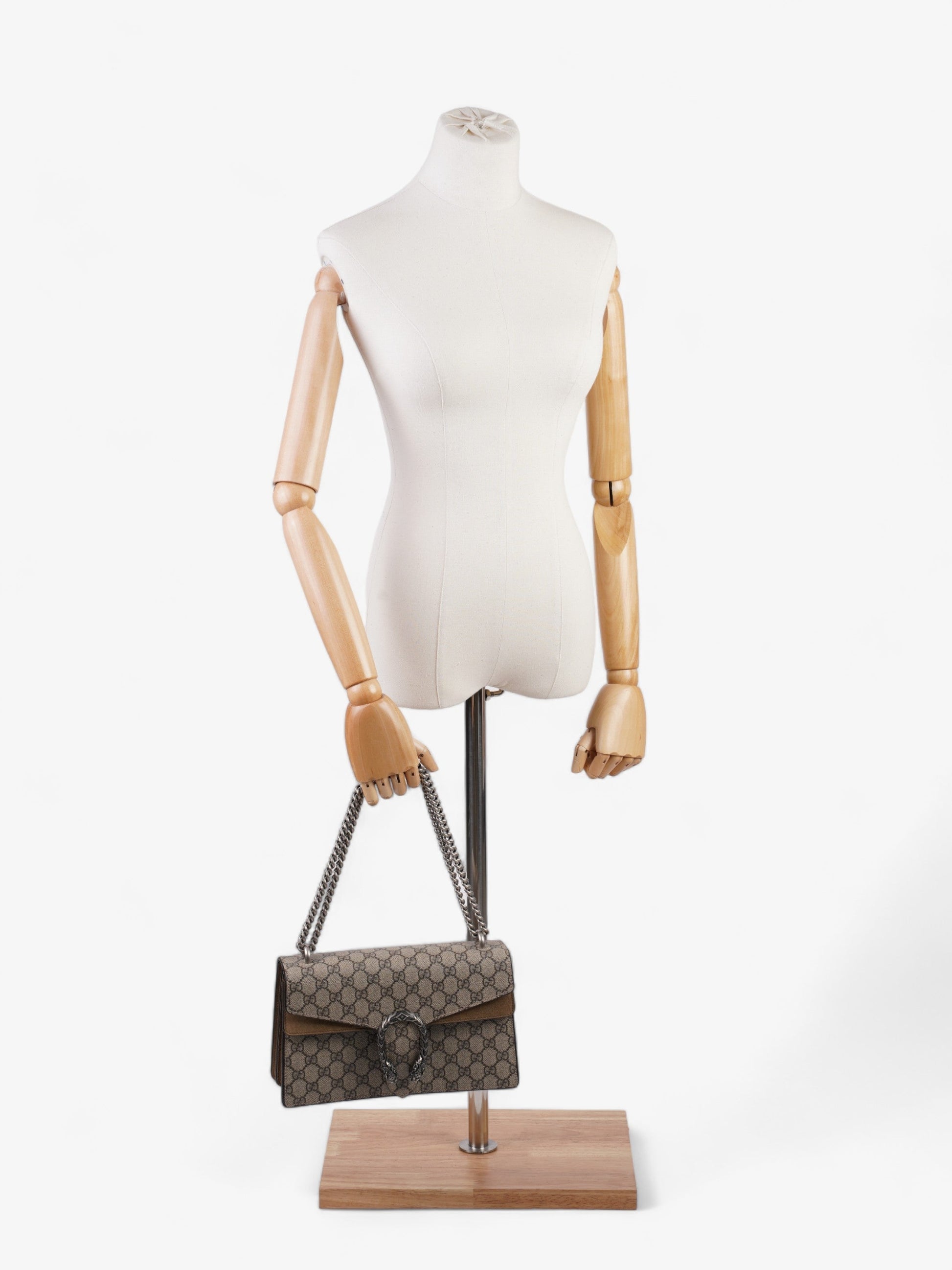Gucci Dionysus Supreme Coated Shoulder Bag Canvas Small