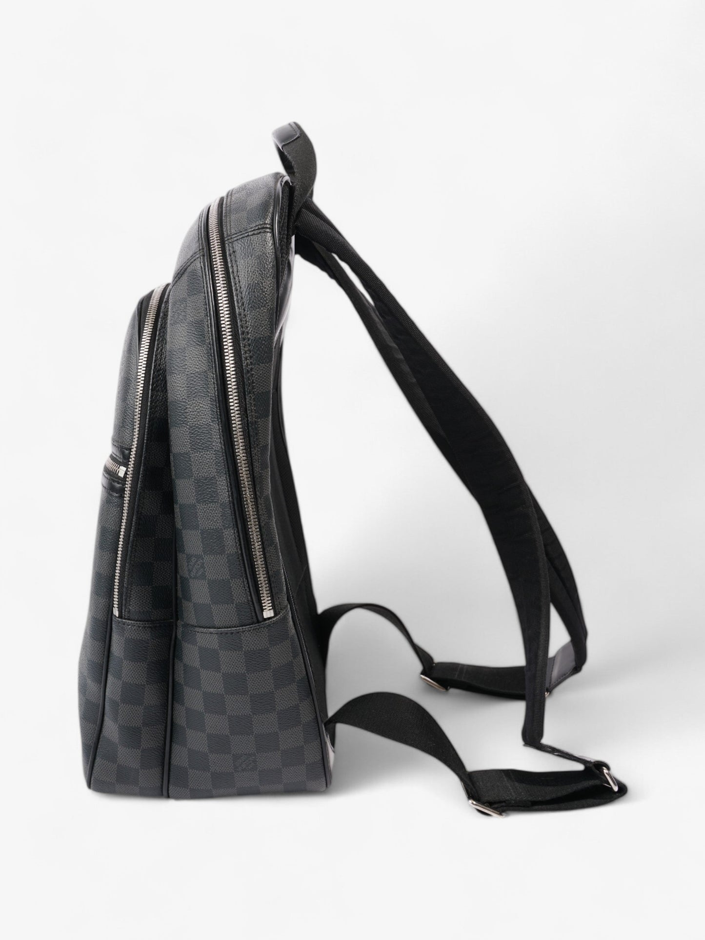 Louis Vuitton Michael Backpack Graphite Coated Damier Canvas Coated Canvas Apparel