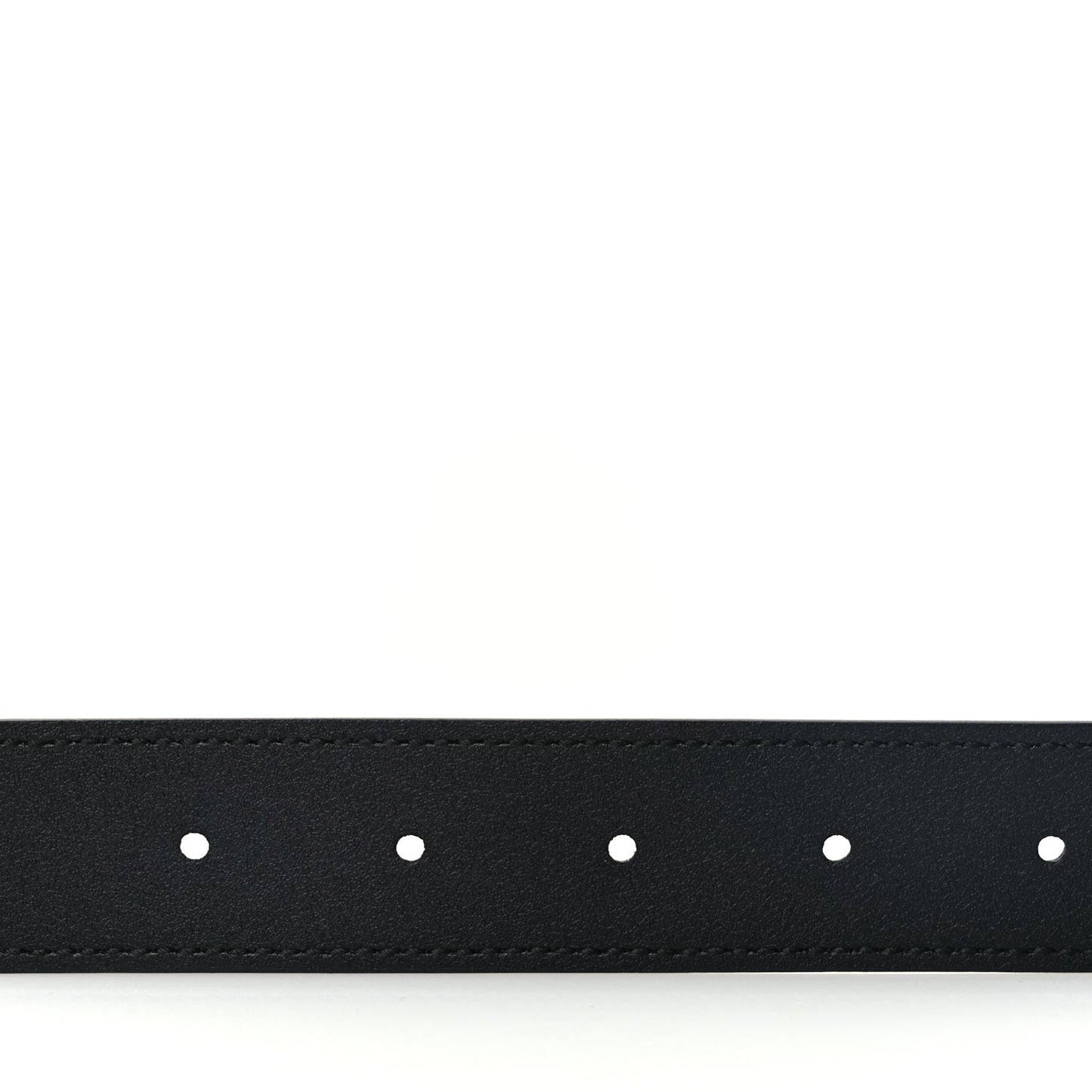 Gucci Calfskin Double G 30mm Belt 80 32 Black