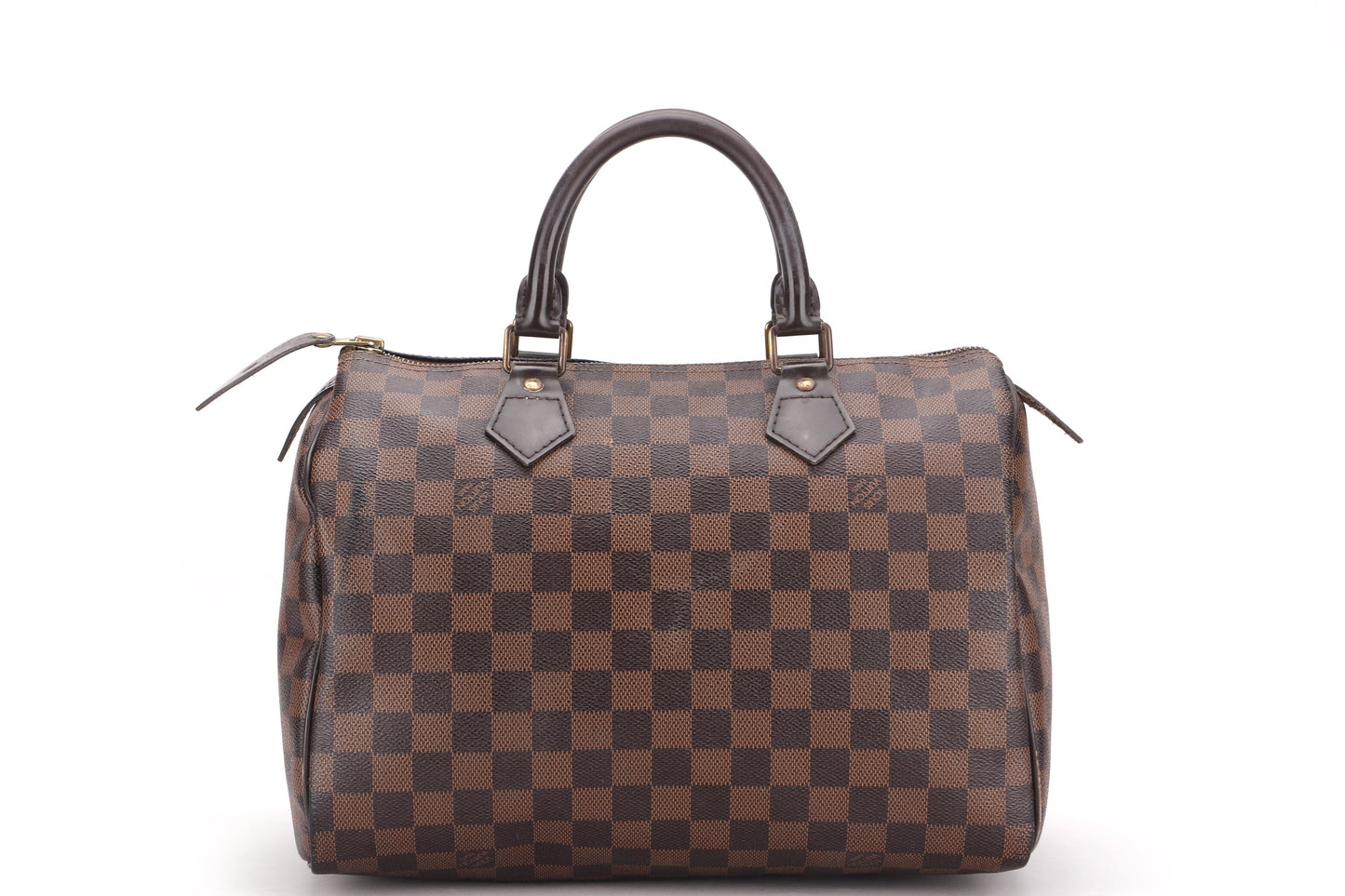 LOUIS VUITTON SPEEDY 30 (SN3171) DAMIER EBENE, NO KEYS, LOCK & DUST COVER