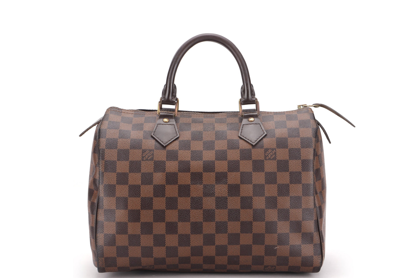 LOUIS VUITTON SPEEDY 30 (SN3171) DAMIER EBENE, NO KEYS, LOCK & DUST COVER